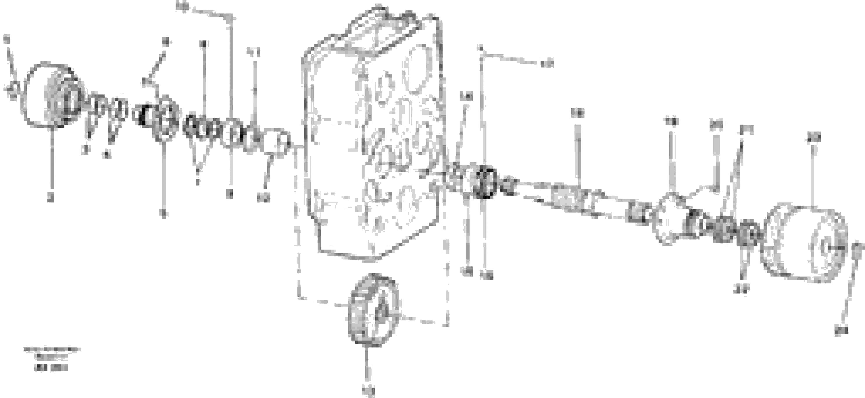 Схема запчастей Volvo L330C - 20449 Clutch shaft,2nd & 4th L330C SER NO 60188-