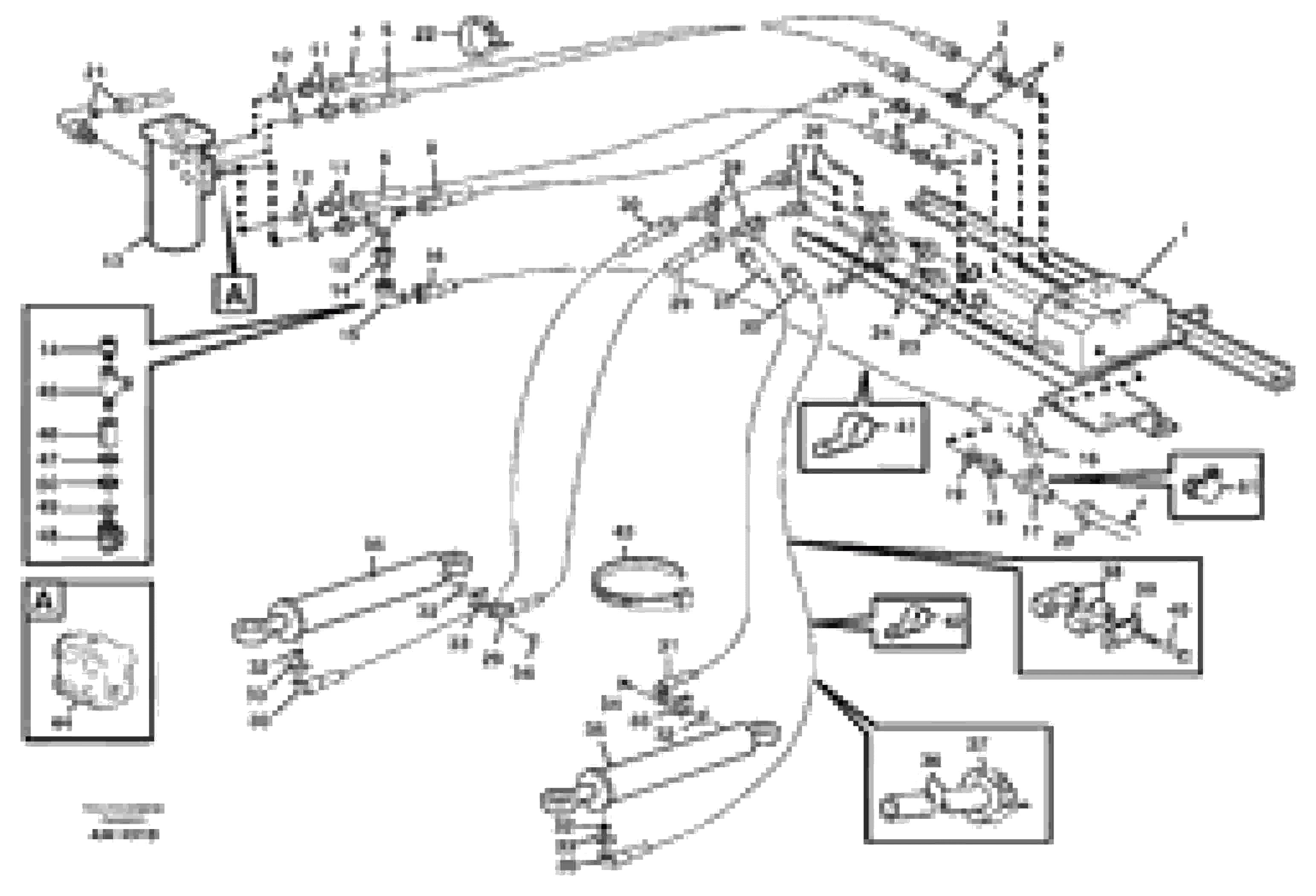 Схема запчастей Volvo L330C - 99634 Steering system. Lines, Control valve-cylinders L330C VOLVO BM VOLVO BM L330C SER NO - 60187