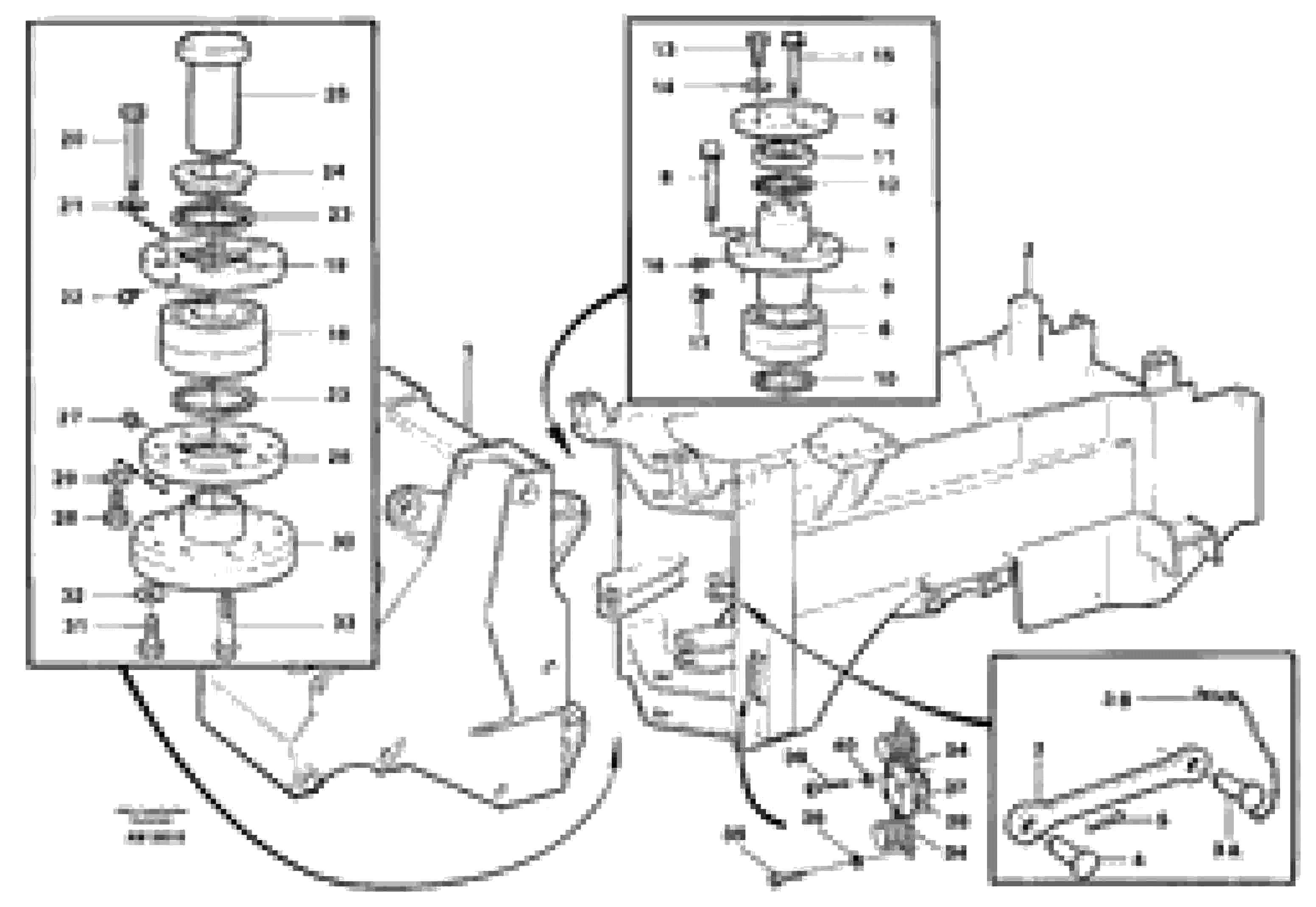 Схема запчастей Volvo L330C - 71842 Frame L330C VOLVO BM VOLVO BM L330C SER NO - 60187