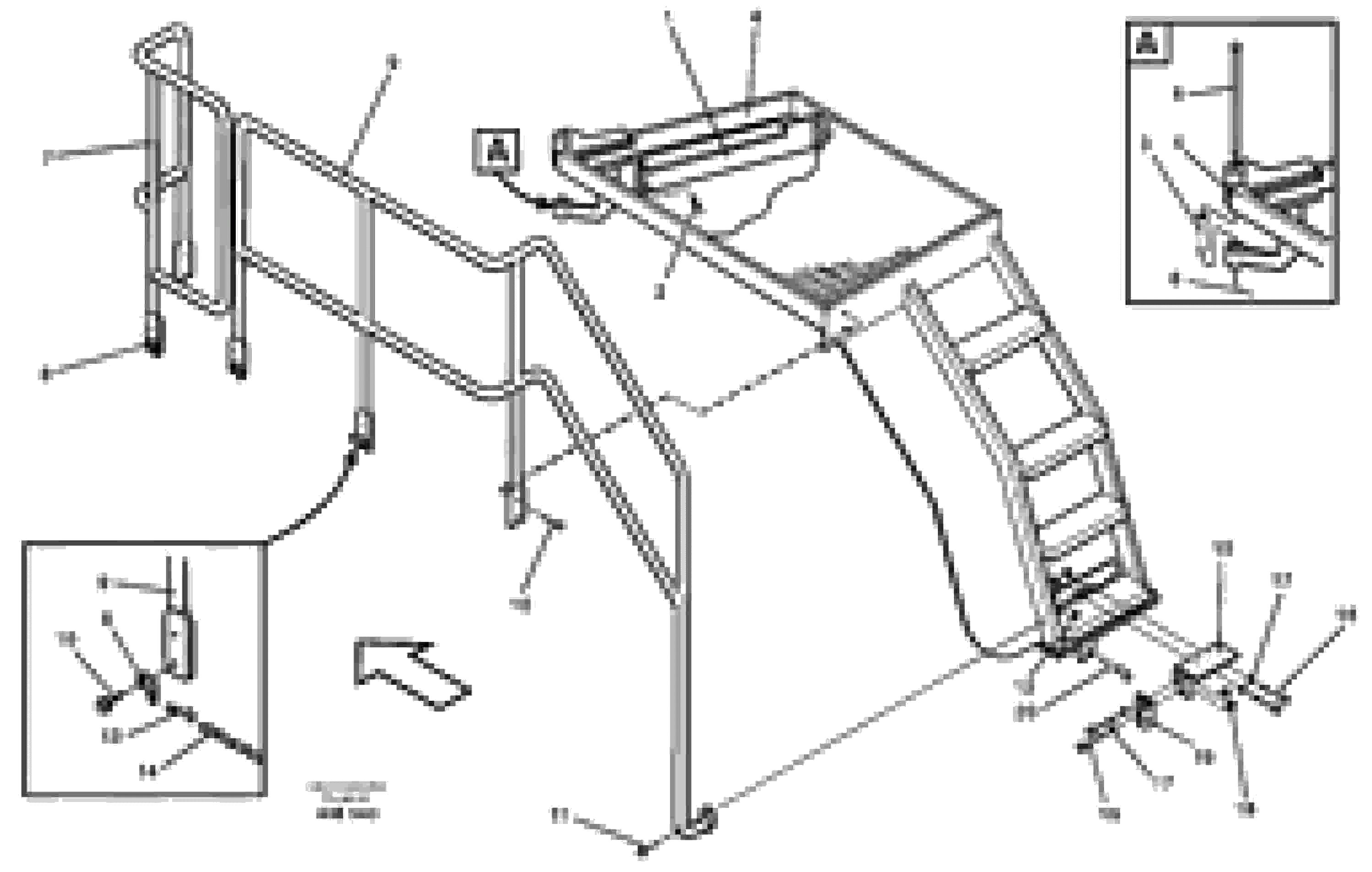 Схема запчастей Volvo L330C - 26477 Swing out rear mudguards L330C VOLVO BM VOLVO BM L330C SER NO - 60187