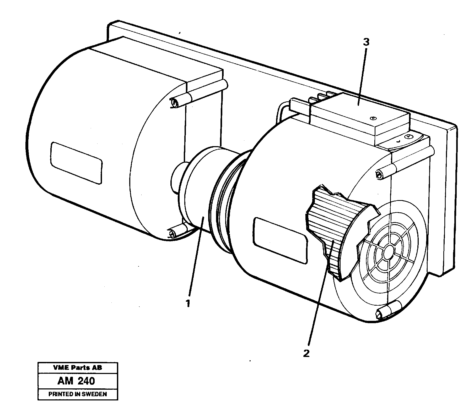 Схема запчастей Volvo L330C - 28931 Fan L330C VOLVO BM VOLVO BM L330C SER NO - 60187