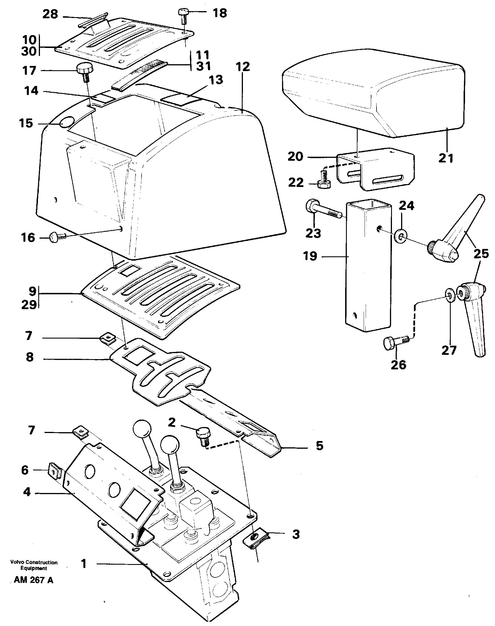 Схема запчастей Volvo L330C - 59789 Servo valve with fitting parts L330C VOLVO BM VOLVO BM L330C SER NO - 60187