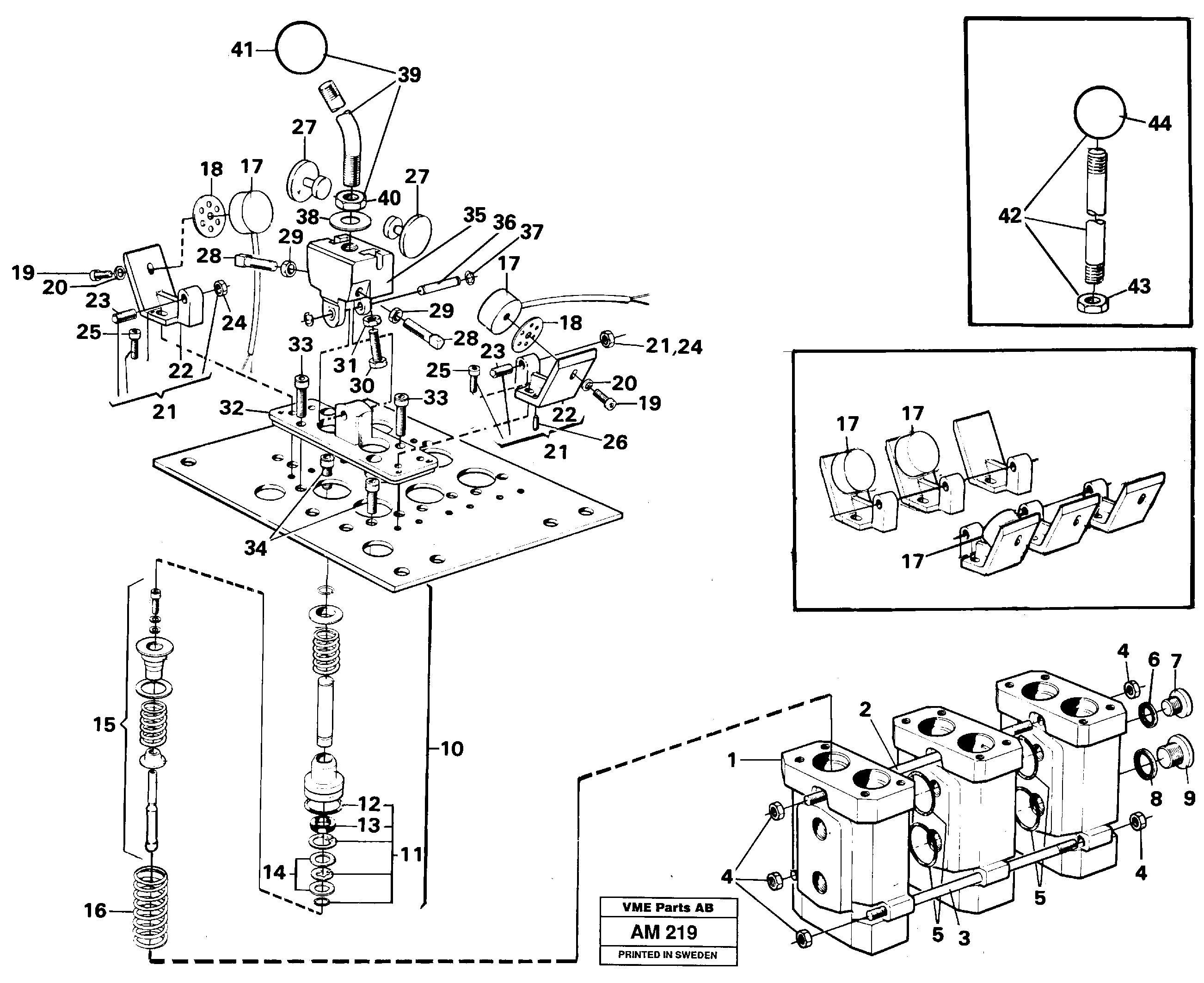 Схема запчастей Volvo L330C - 97326 Servo valve L330C VOLVO BM VOLVO BM L330C SER NO - 60187