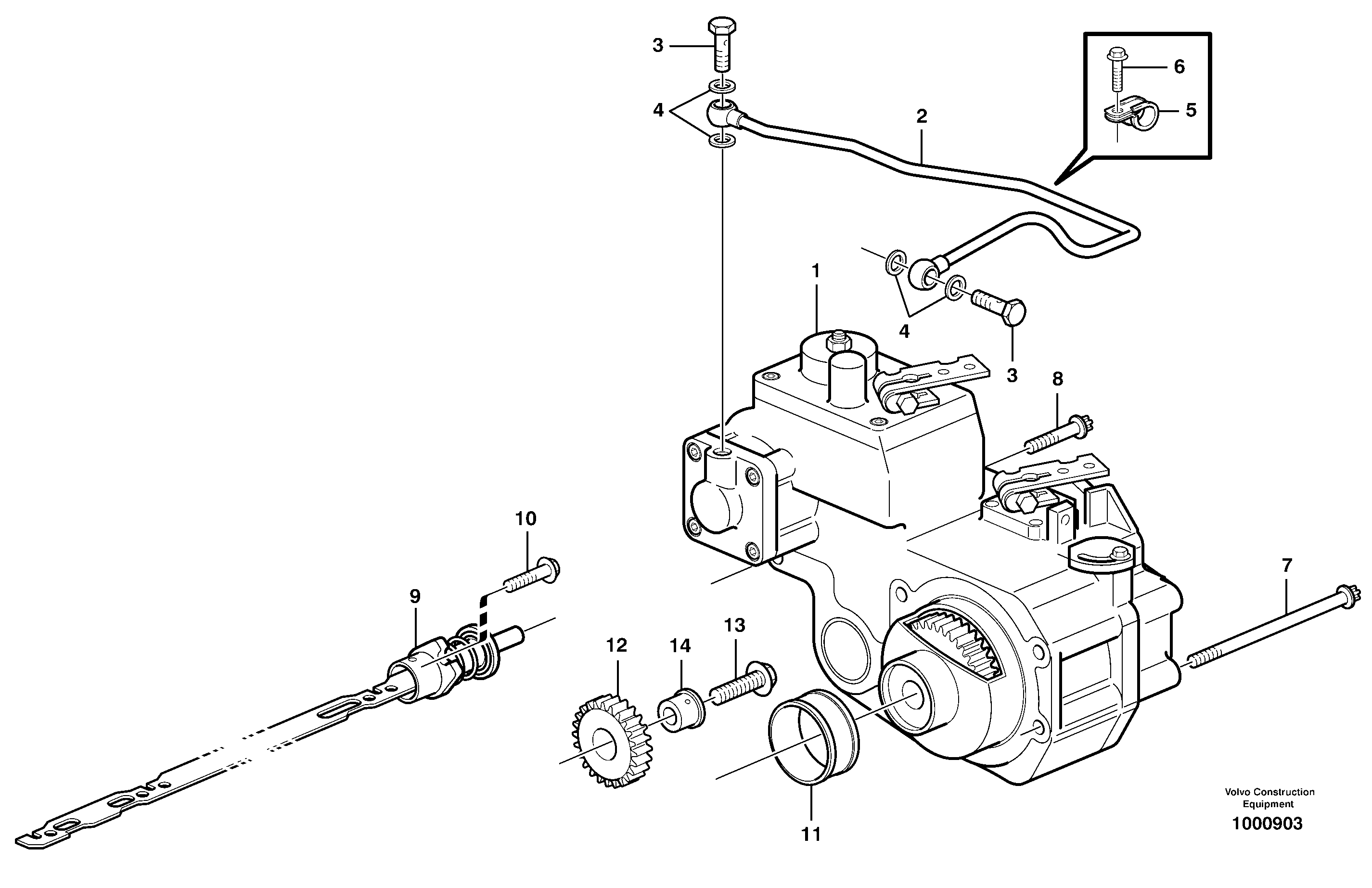 Схема запчастей Volvo L50E - 19537 Regulator L50E BRAZIL, S/N 71001 -