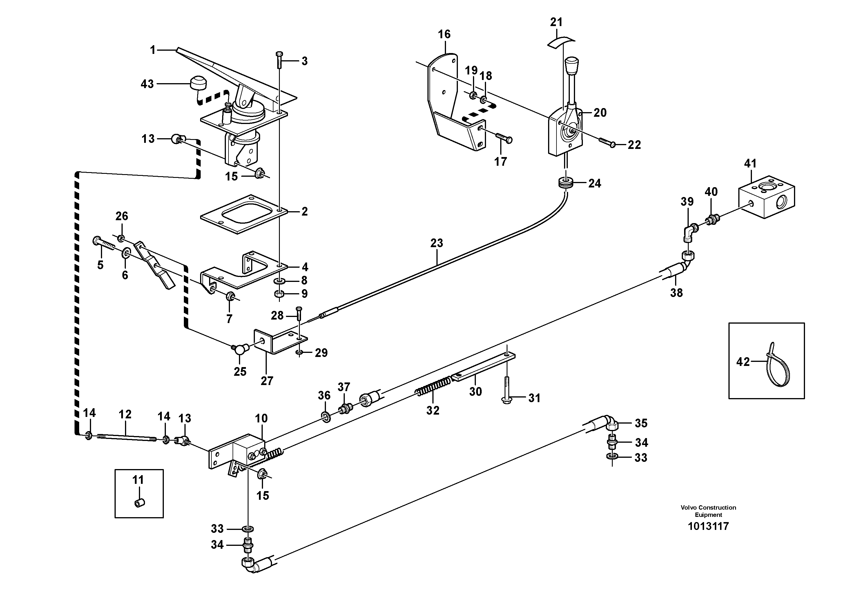 Схема запчастей Volvo L50E - 33441 Speed limiter L50E BRAZIL, S/N 71001 -