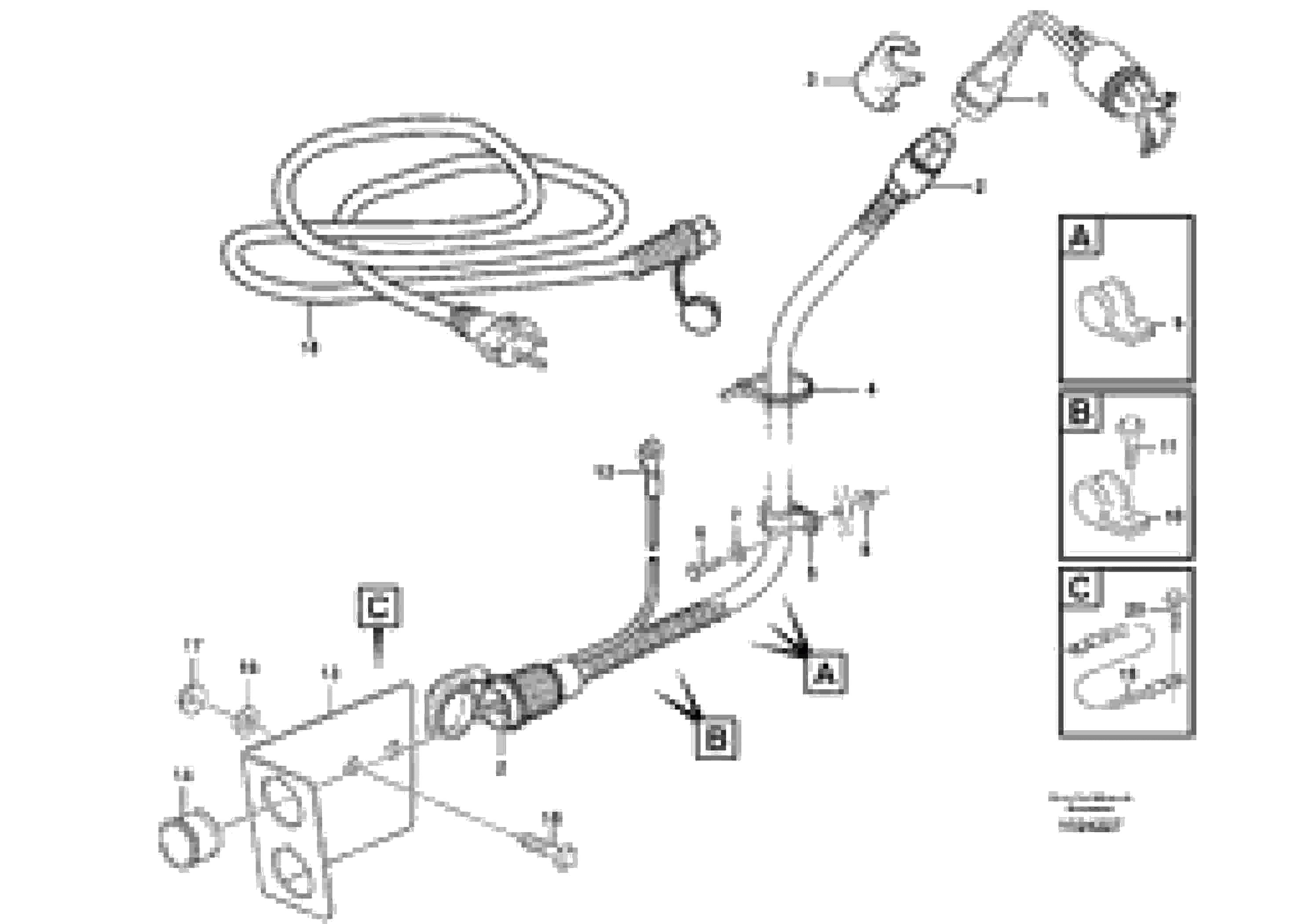 Схема запчастей Volvo L60F - 33910 Engine heater L60F