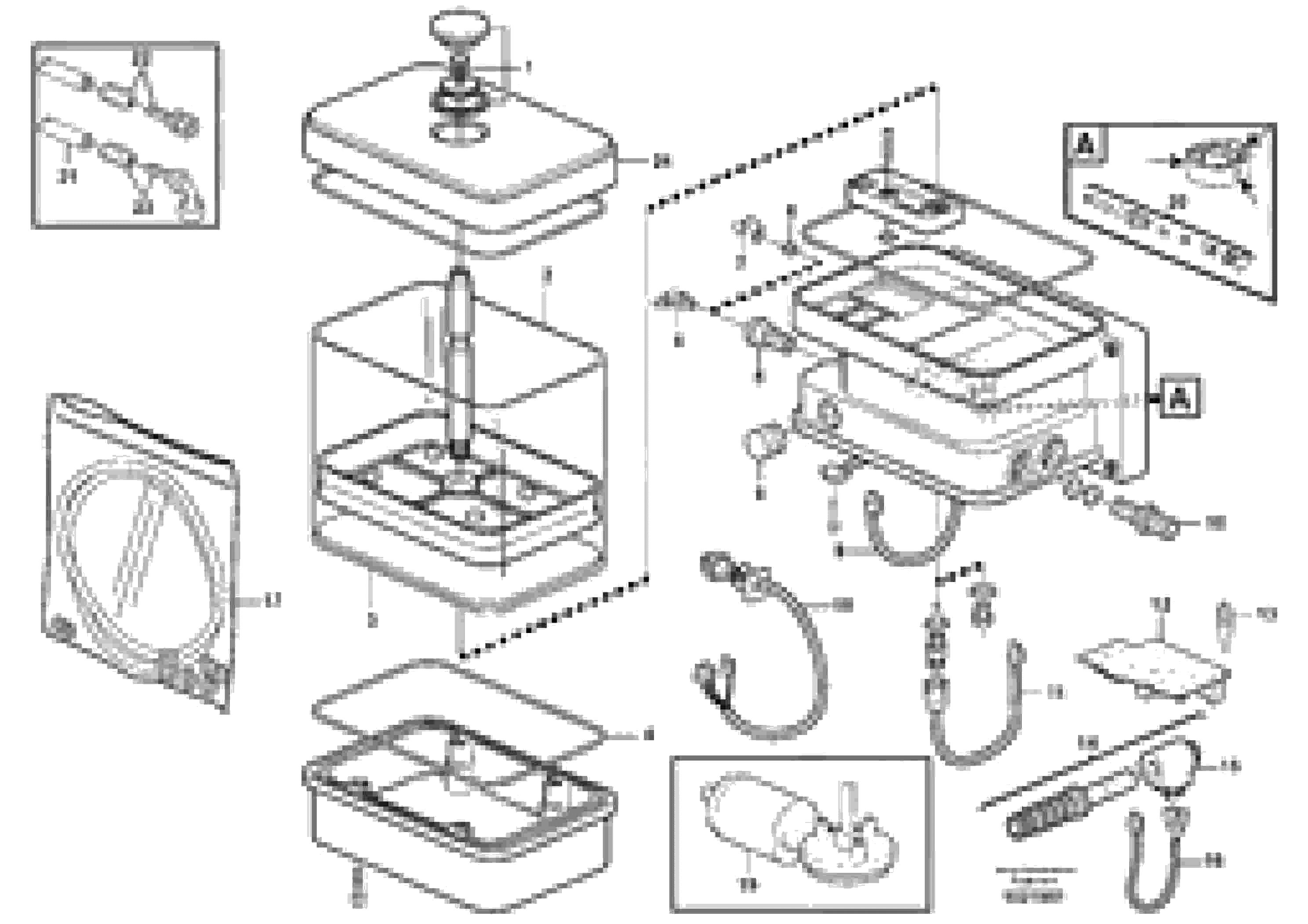 Схема запчастей Volvo L70F - 13173 Pump:central lubrication L70F