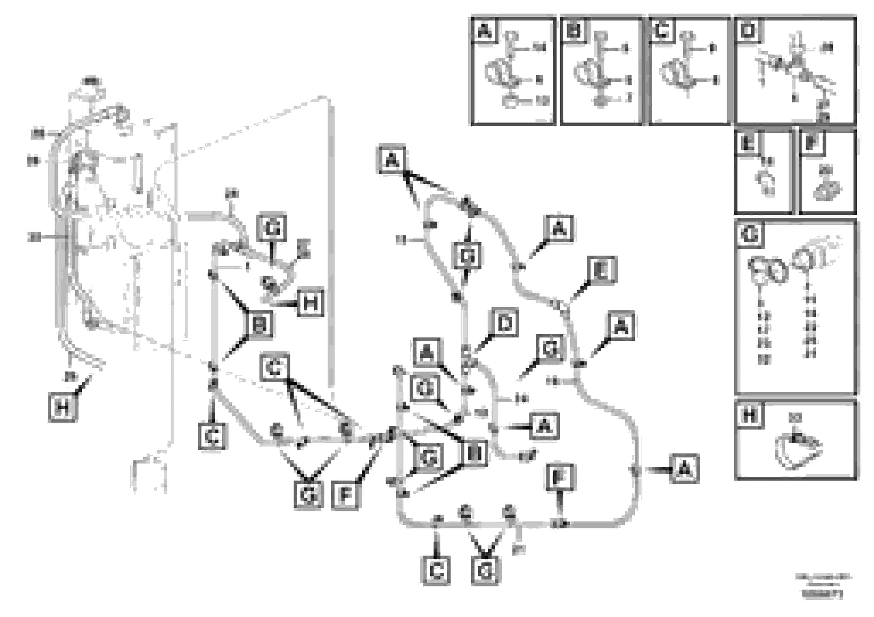 Схема запчастей Volvo L110F - 106894 Fire suppression system L110F