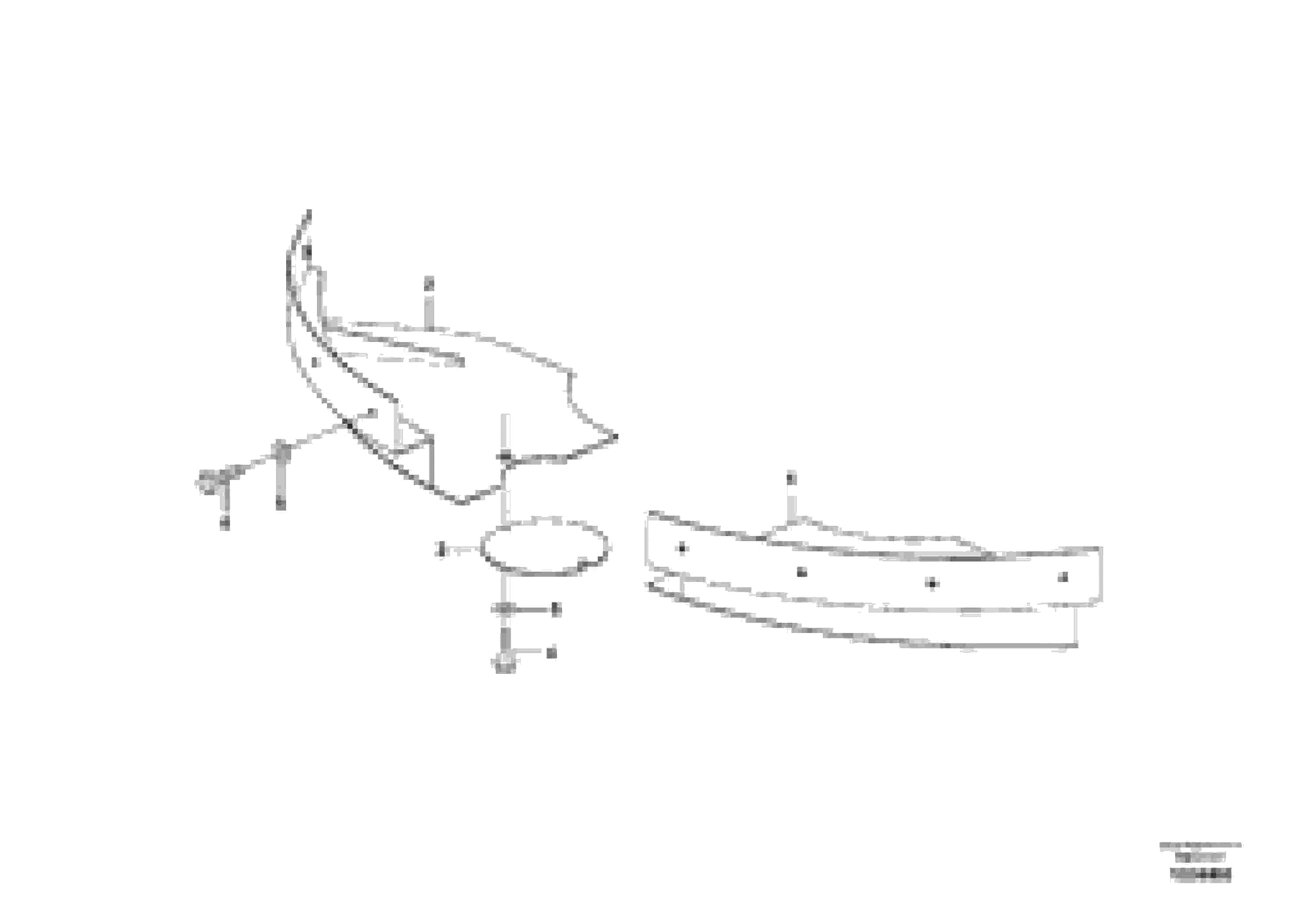 Схема запчастей Volvo L110F - 14344 Protecting plates L110F