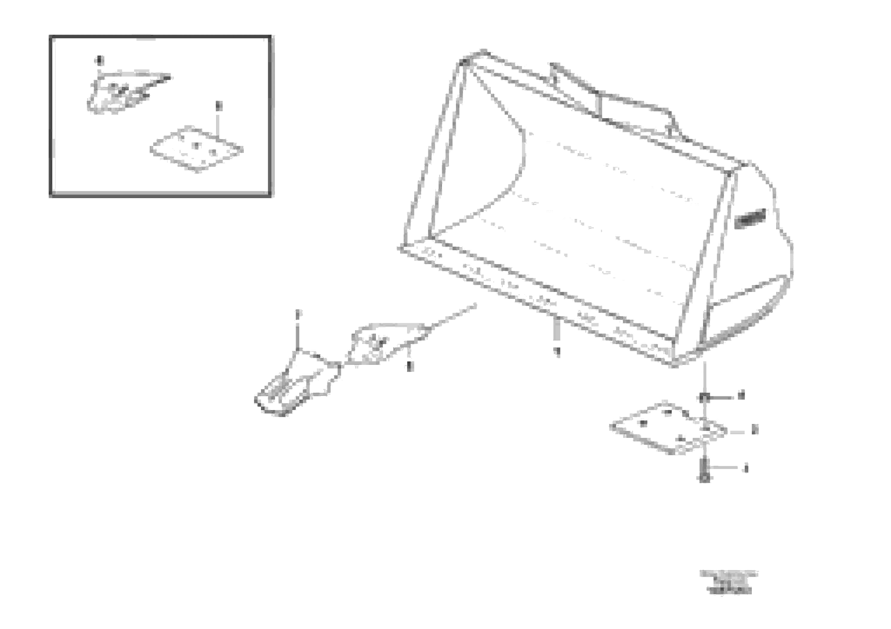 Схема запчастей Volvo L120F - 81337 Bucket, straight with teeth ATTACHMENTS ATTACHMENTS WHEEL LOADERS GEN. F