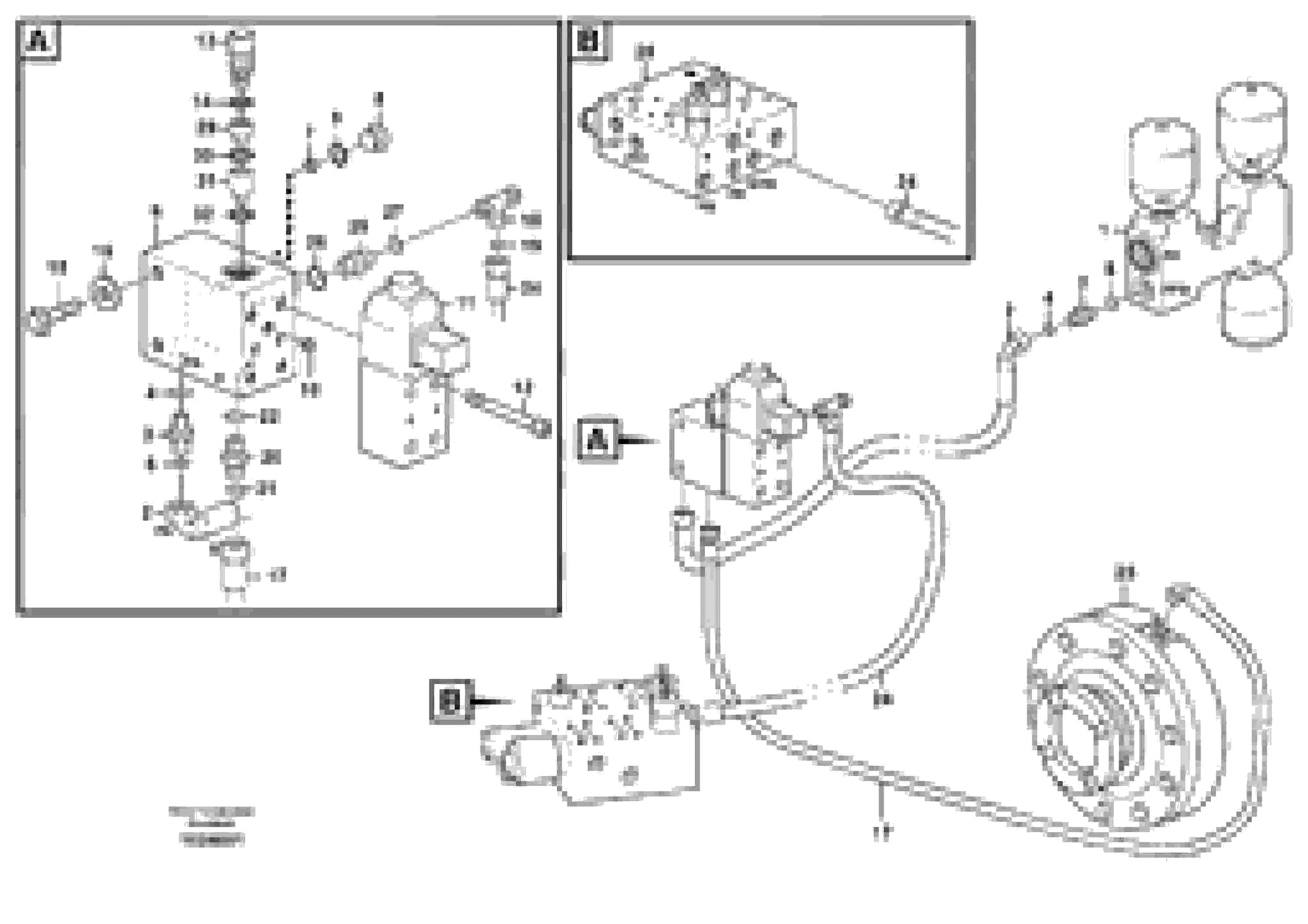 Схема запчастей Volvo L120F - 18840 Система стояночного тормоза L120F