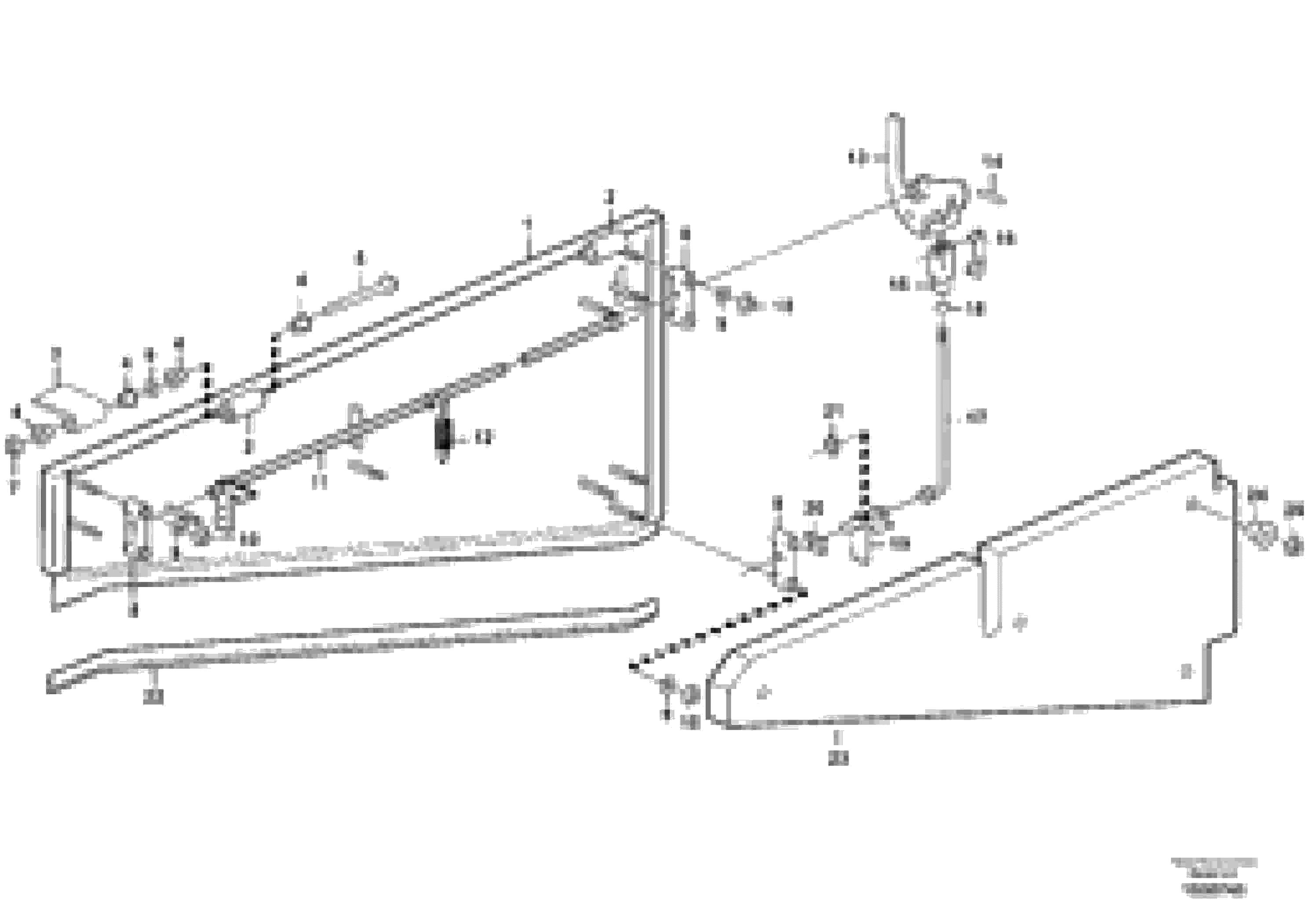 Схема запчастей Volvo L150F - 84746 Side hatches L150F