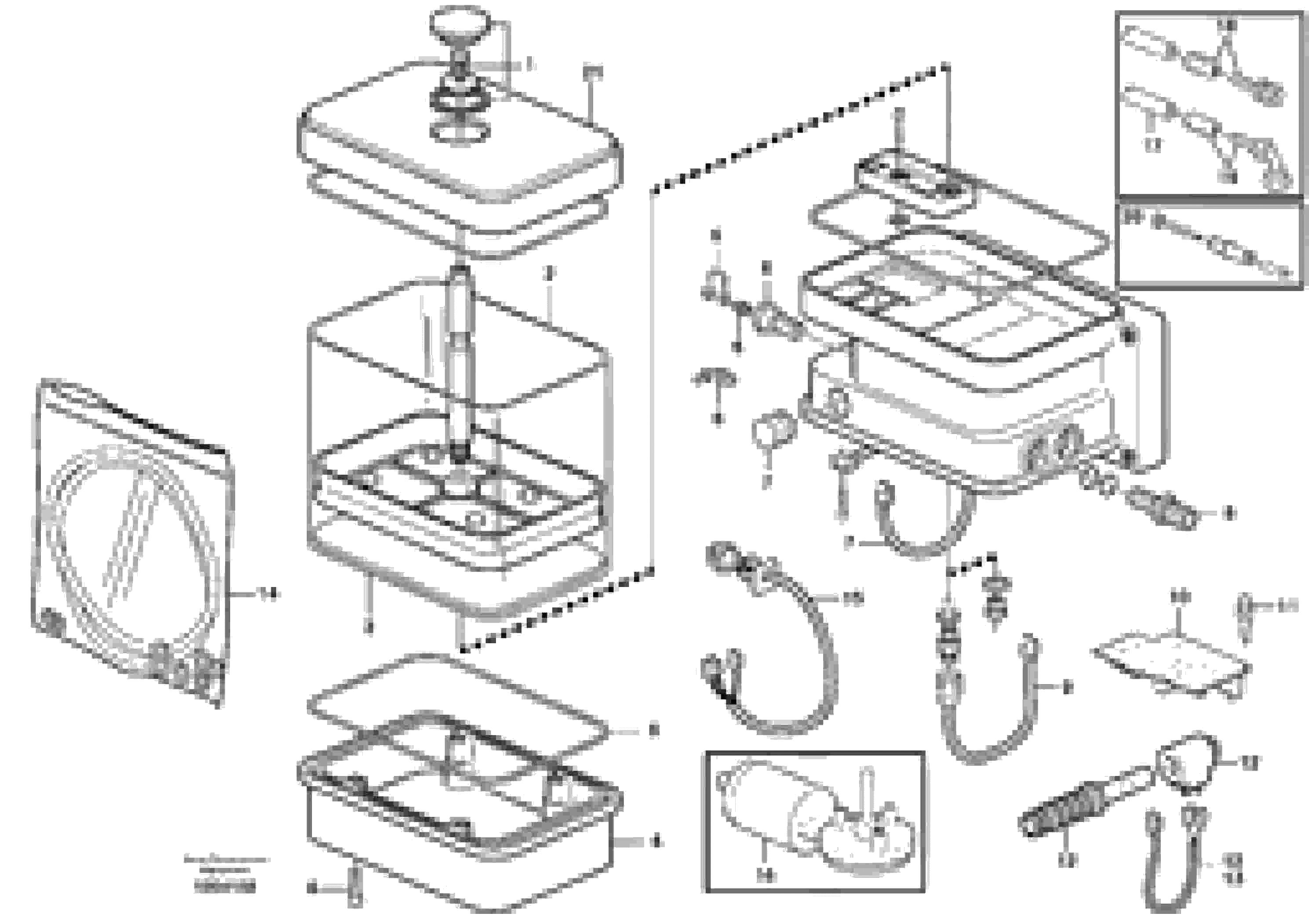 Схема запчастей Volvo L180F - 63810 Pump:central lubrication L180F