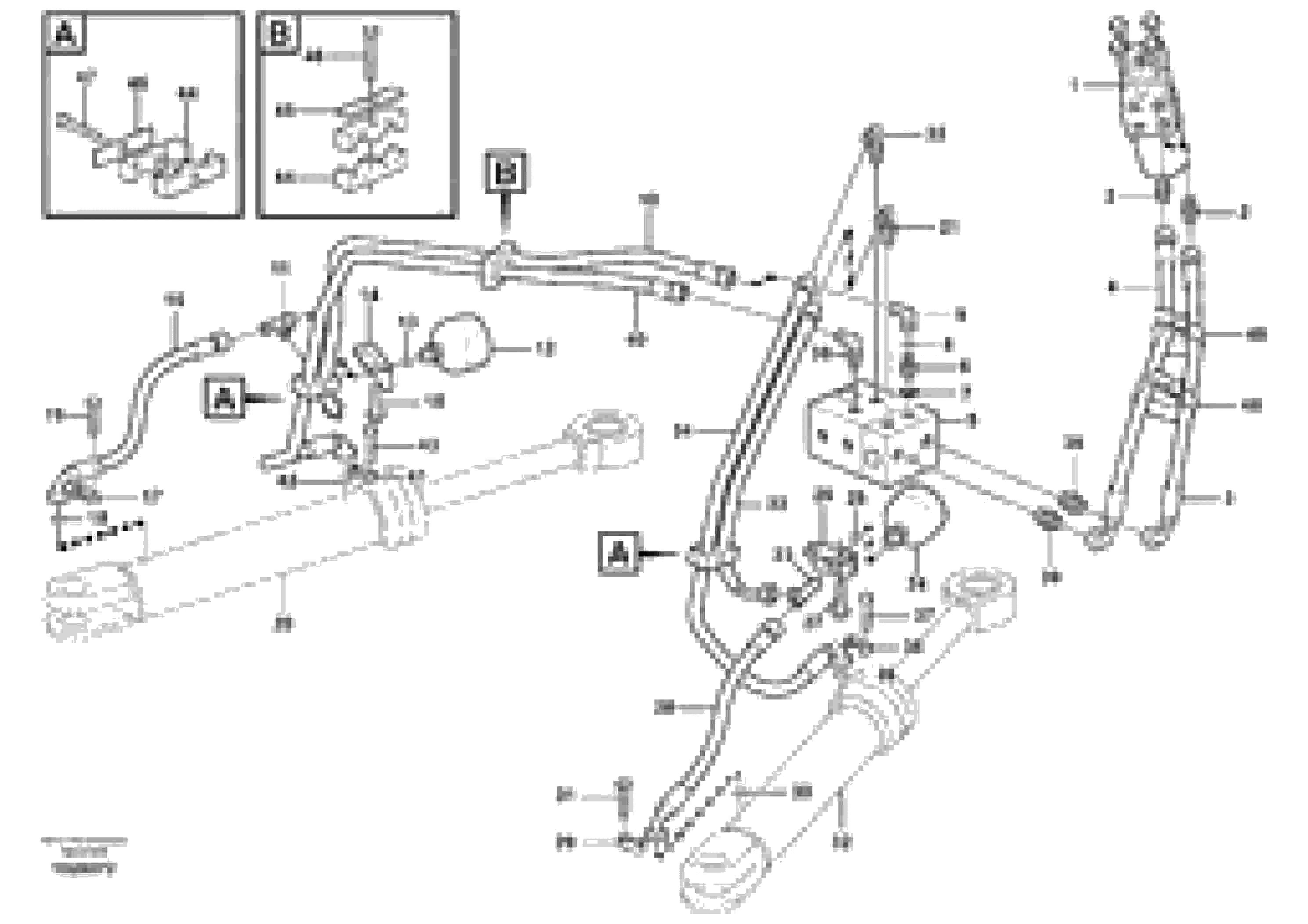 Схема запчастей Volvo L180F - 80232 Рулевая система L180F