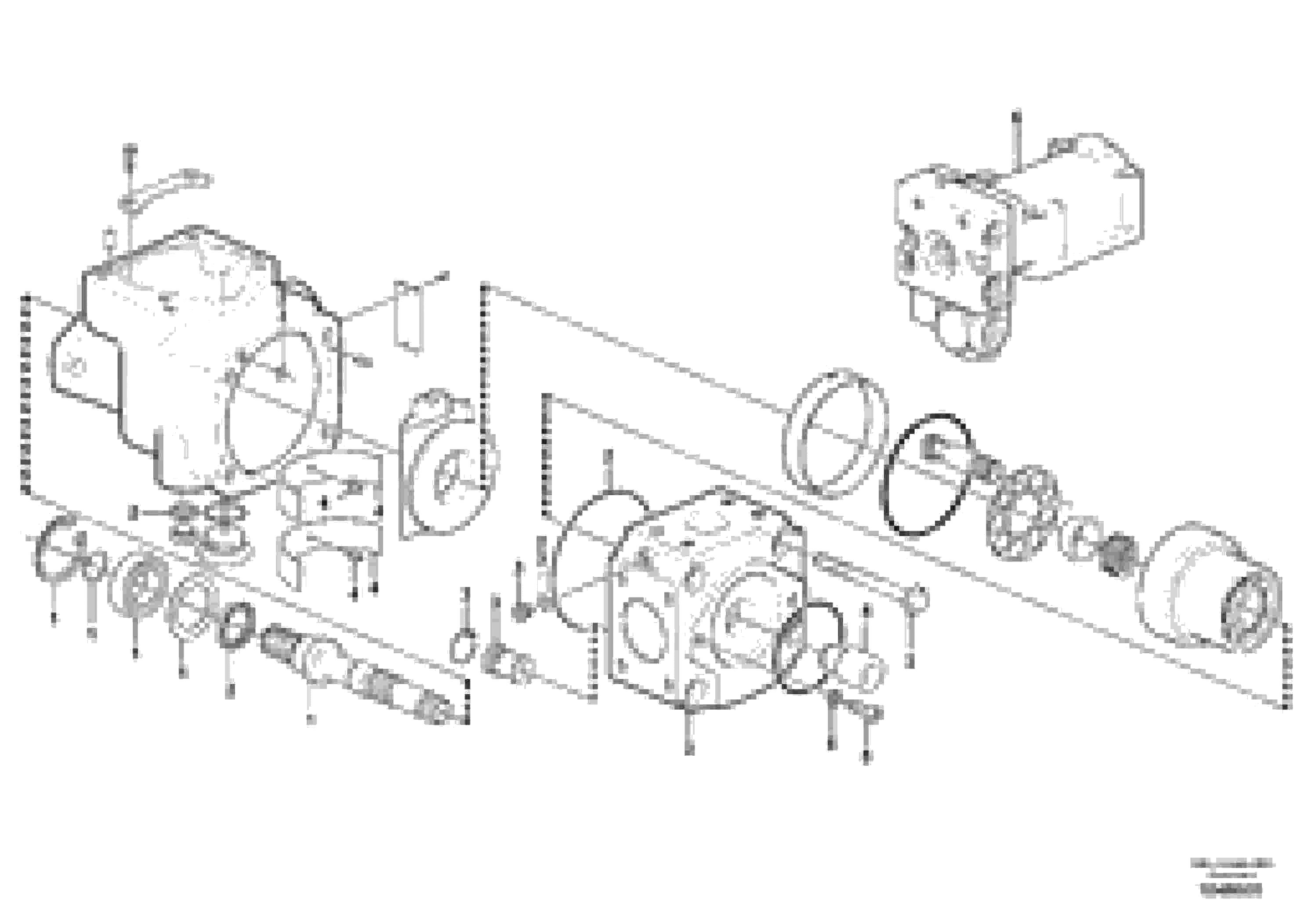 Схема запчастей Volvo L180F - 89210 Гидронасос (основной насос) L180F HL HIGH-LIFT