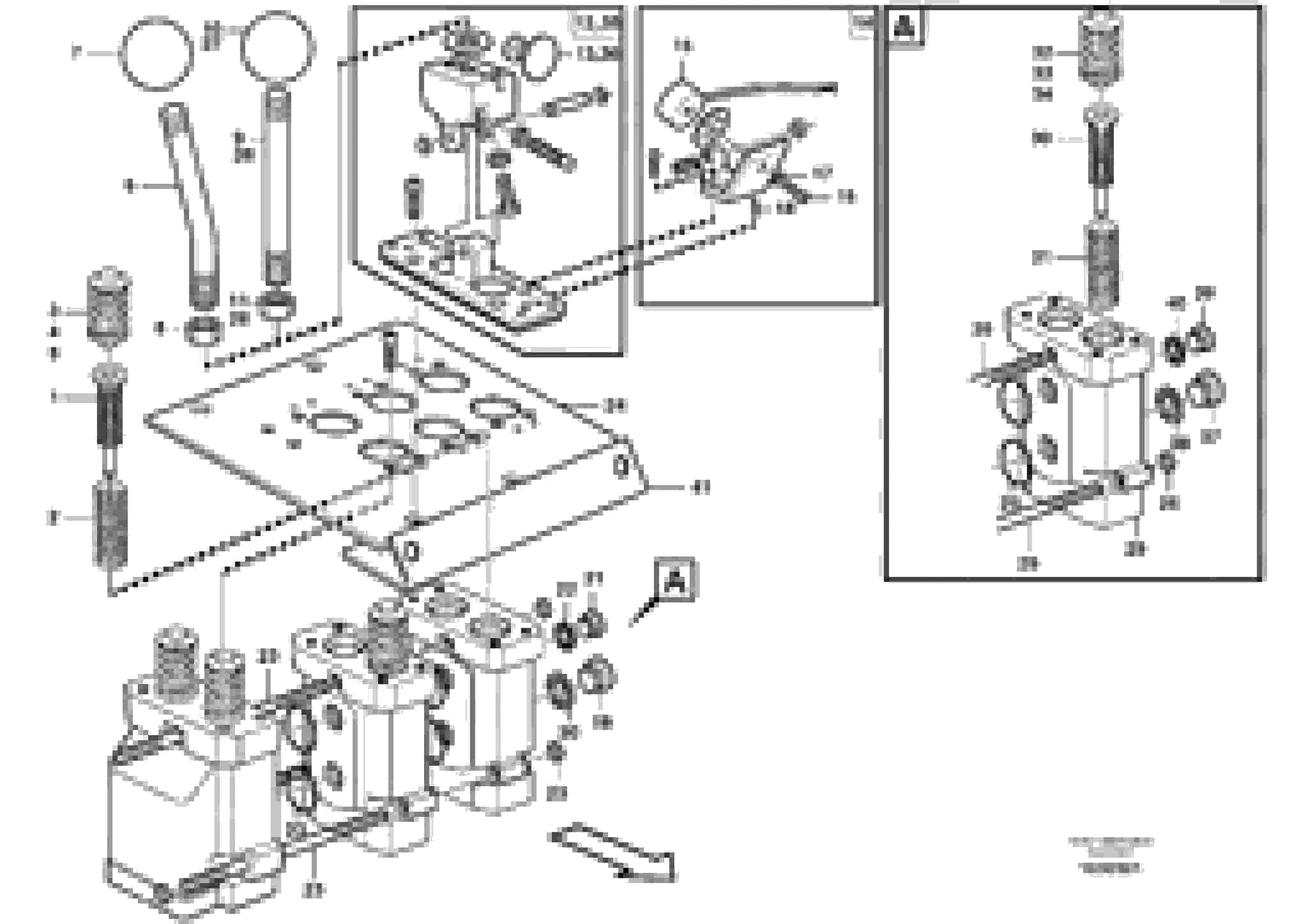 Схема запчастей Volvo L180F - 103088 Servo valve L180F