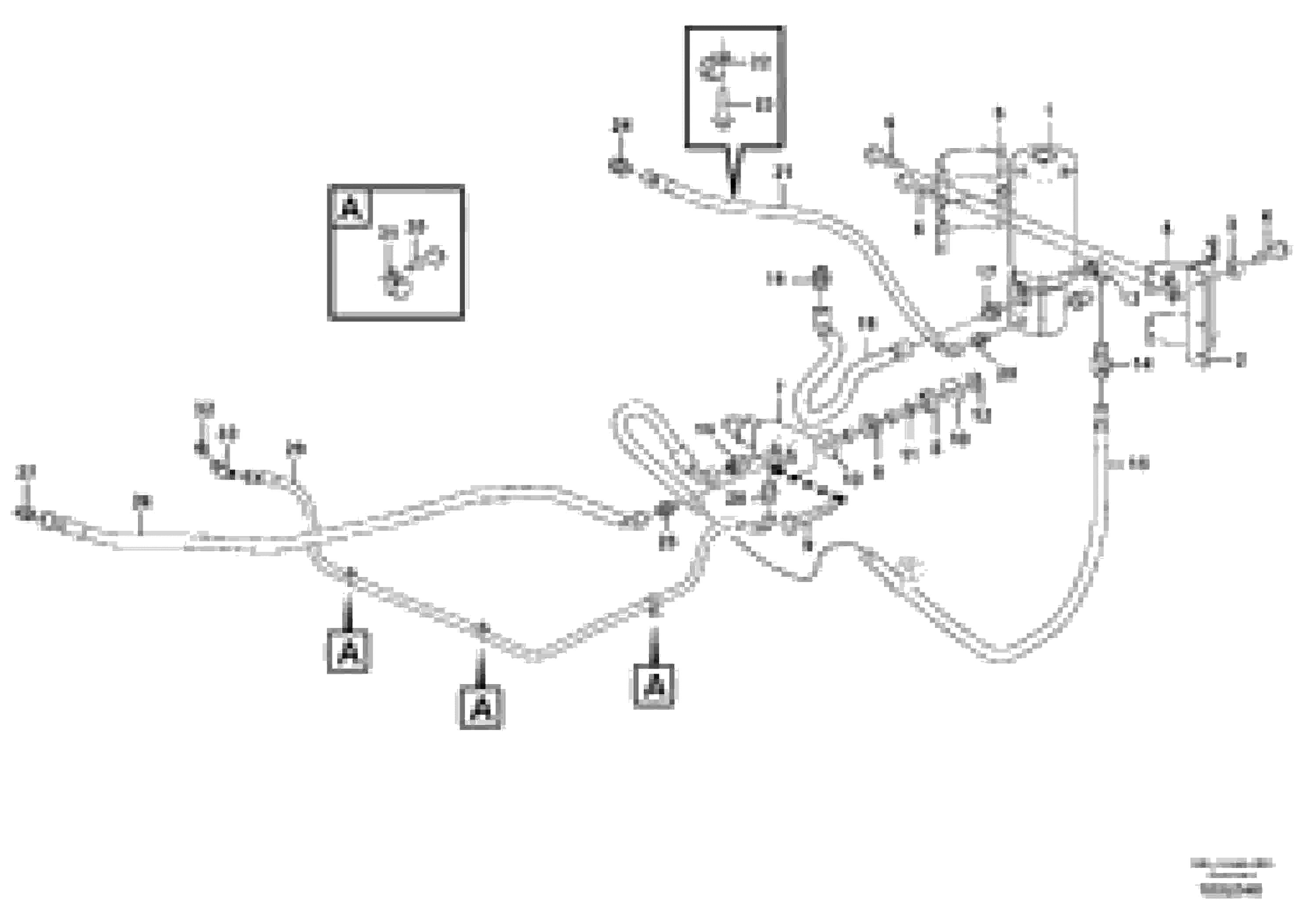 Схема запчастей Volvo L180F - 86363 Secondary steering system L180F HL HIGH-LIFT