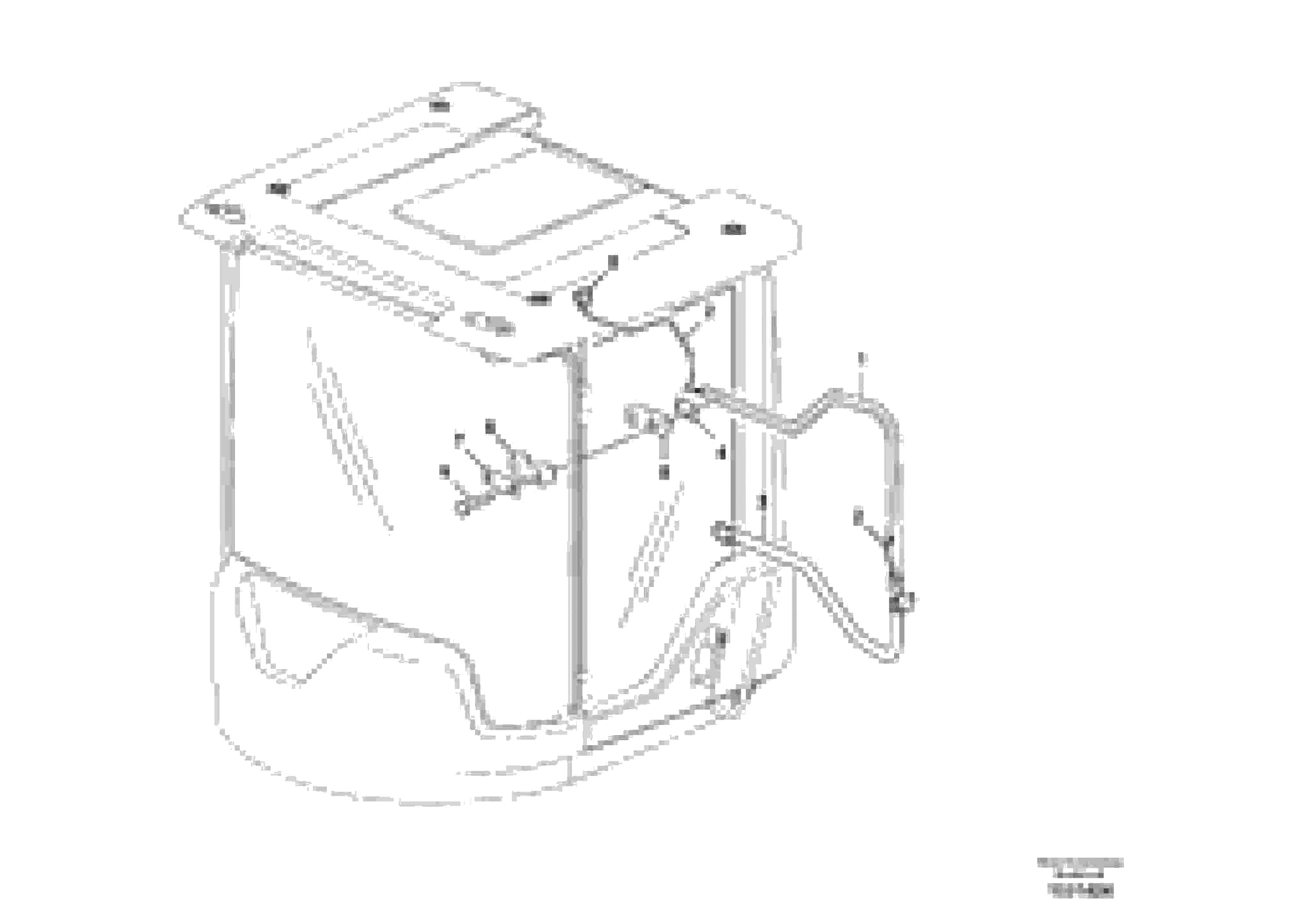 Схема запчастей Volvo L220F - 53050 Rear view mirror L220F