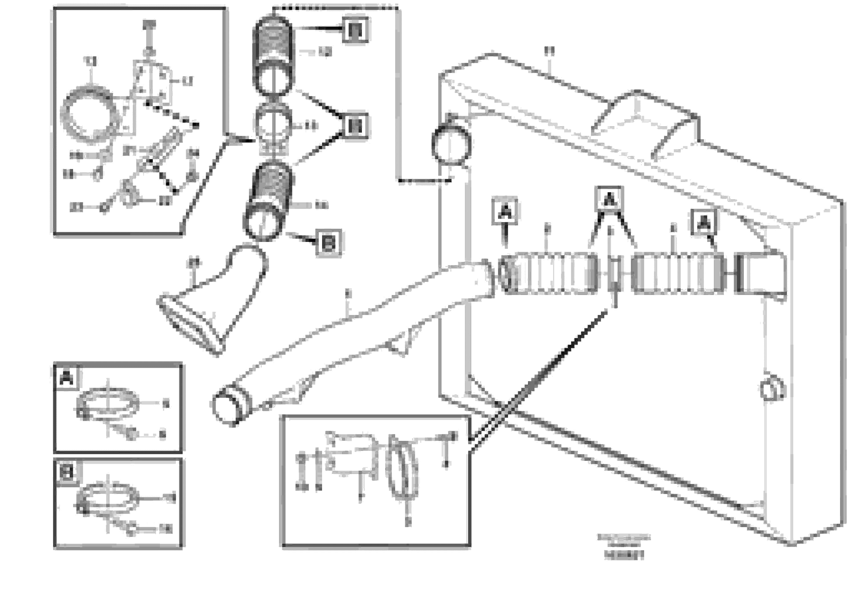 Схема запчастей Volvo L220F - 61675 Intercooler L220F