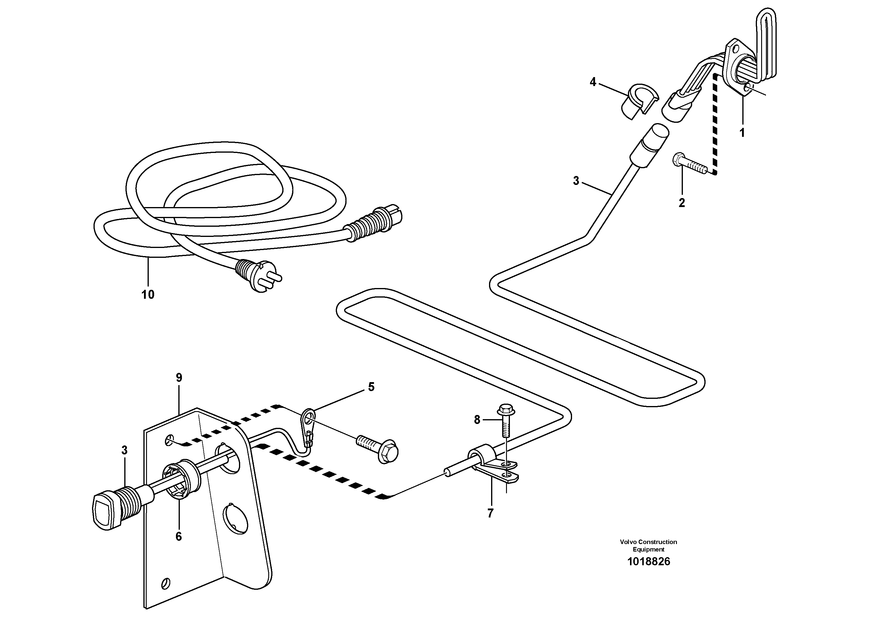 Схема запчастей Volvo L220F - 32503 Engine heater L220F