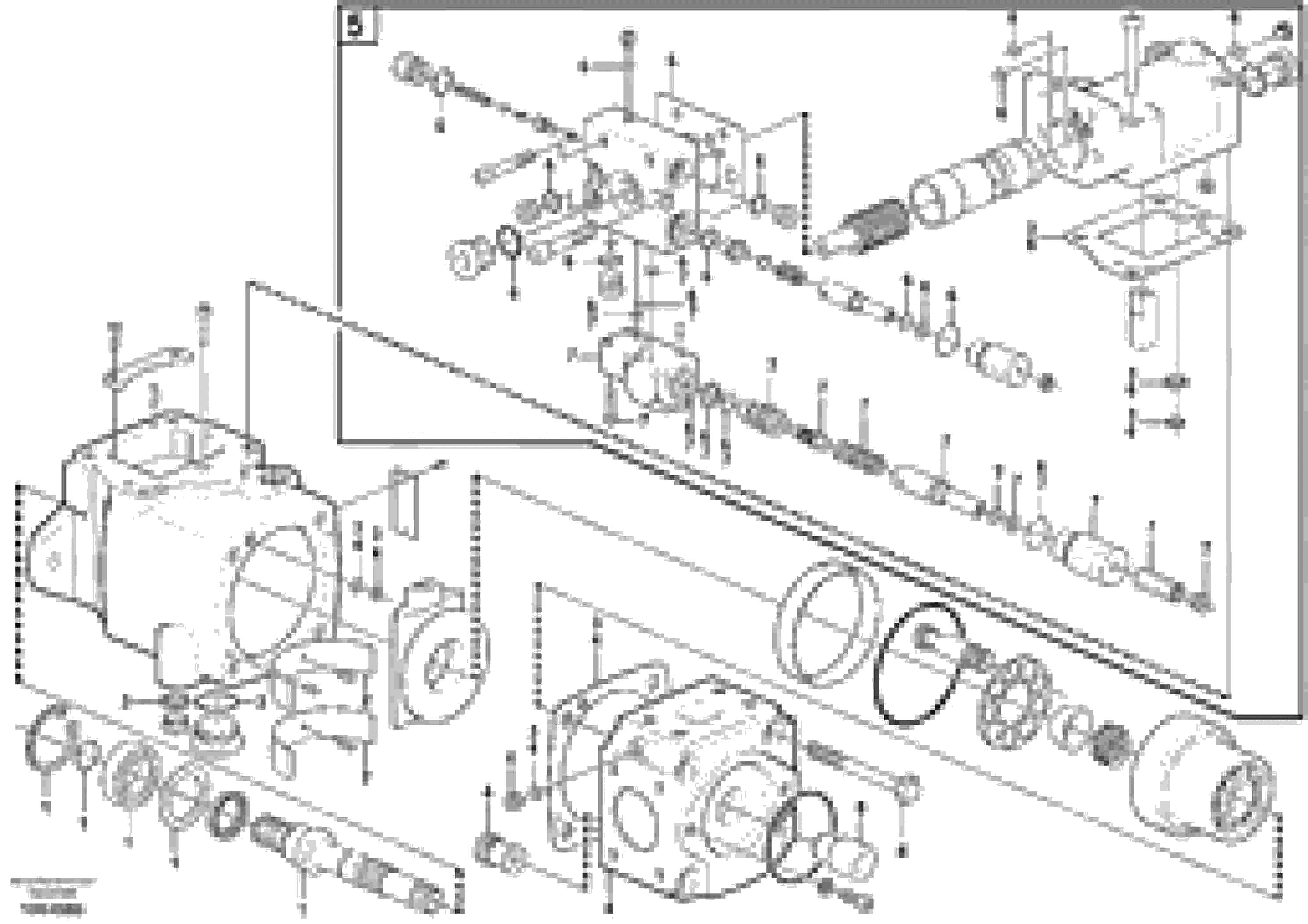 Схема запчастей Volvo L220F - 59163 Гидронасос (основной насос) L220F