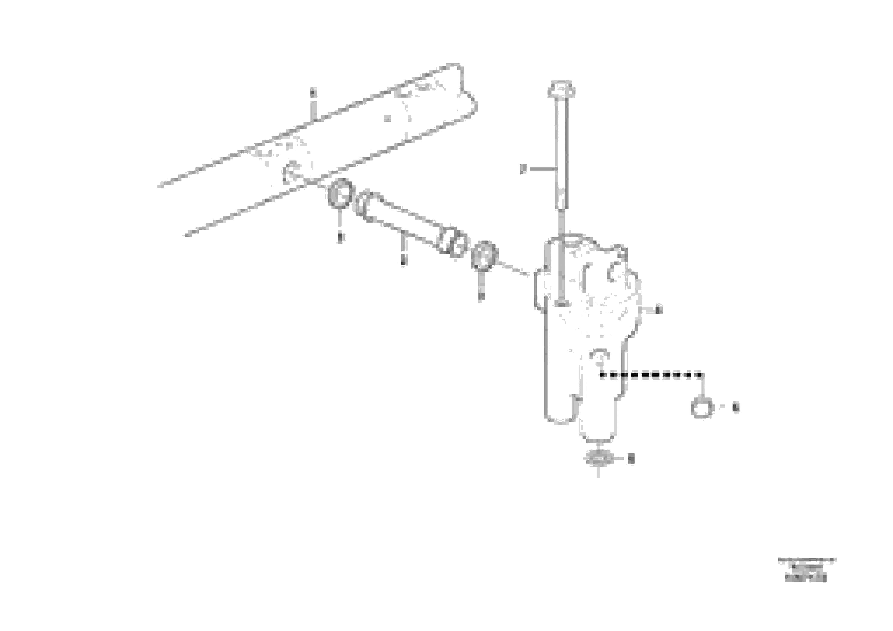 Схема запчастей Volvo L150G - 103614 Intermediate housing L150G