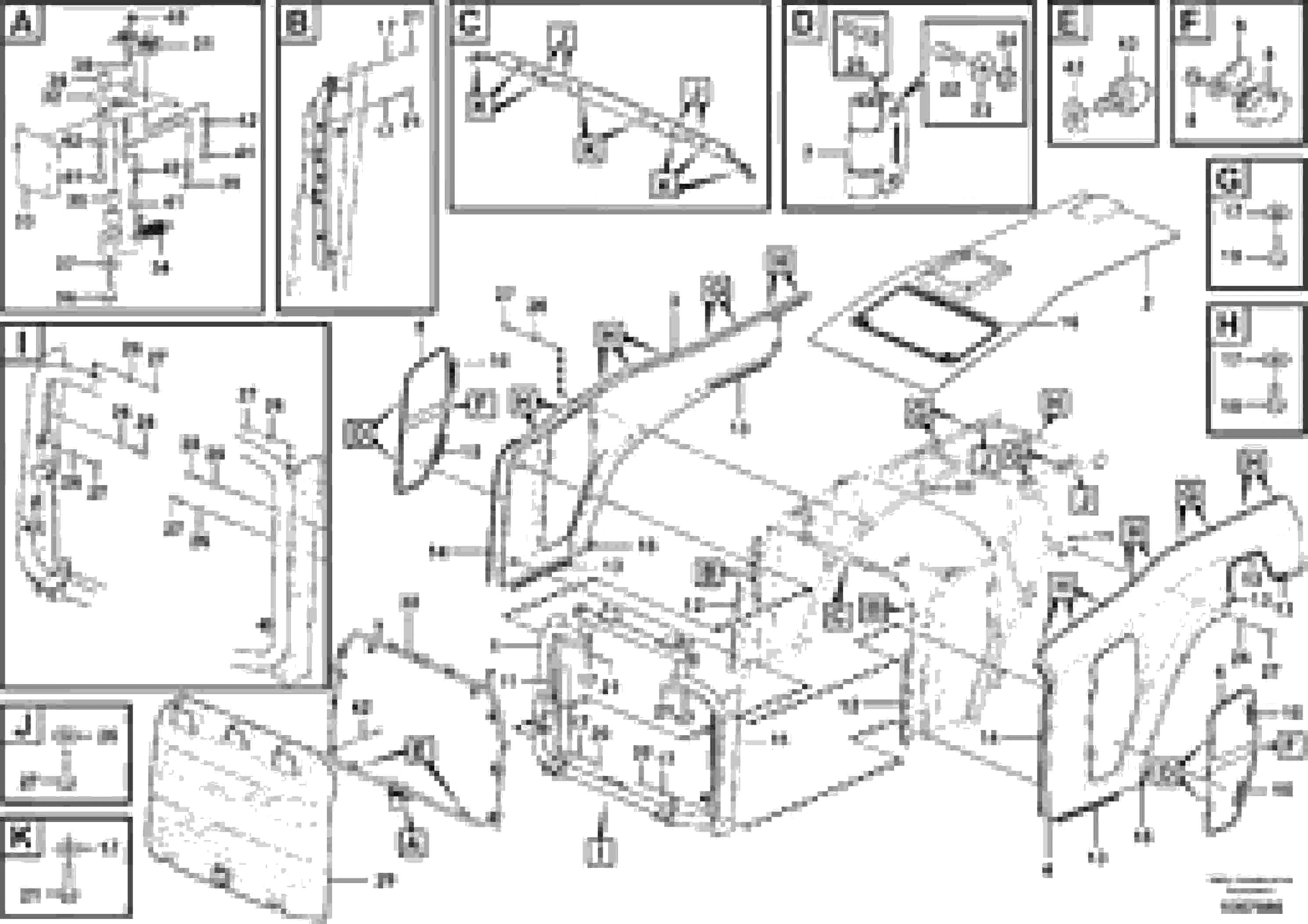 Схема запчастей Volvo L180G - 103257 Engine hood L180G