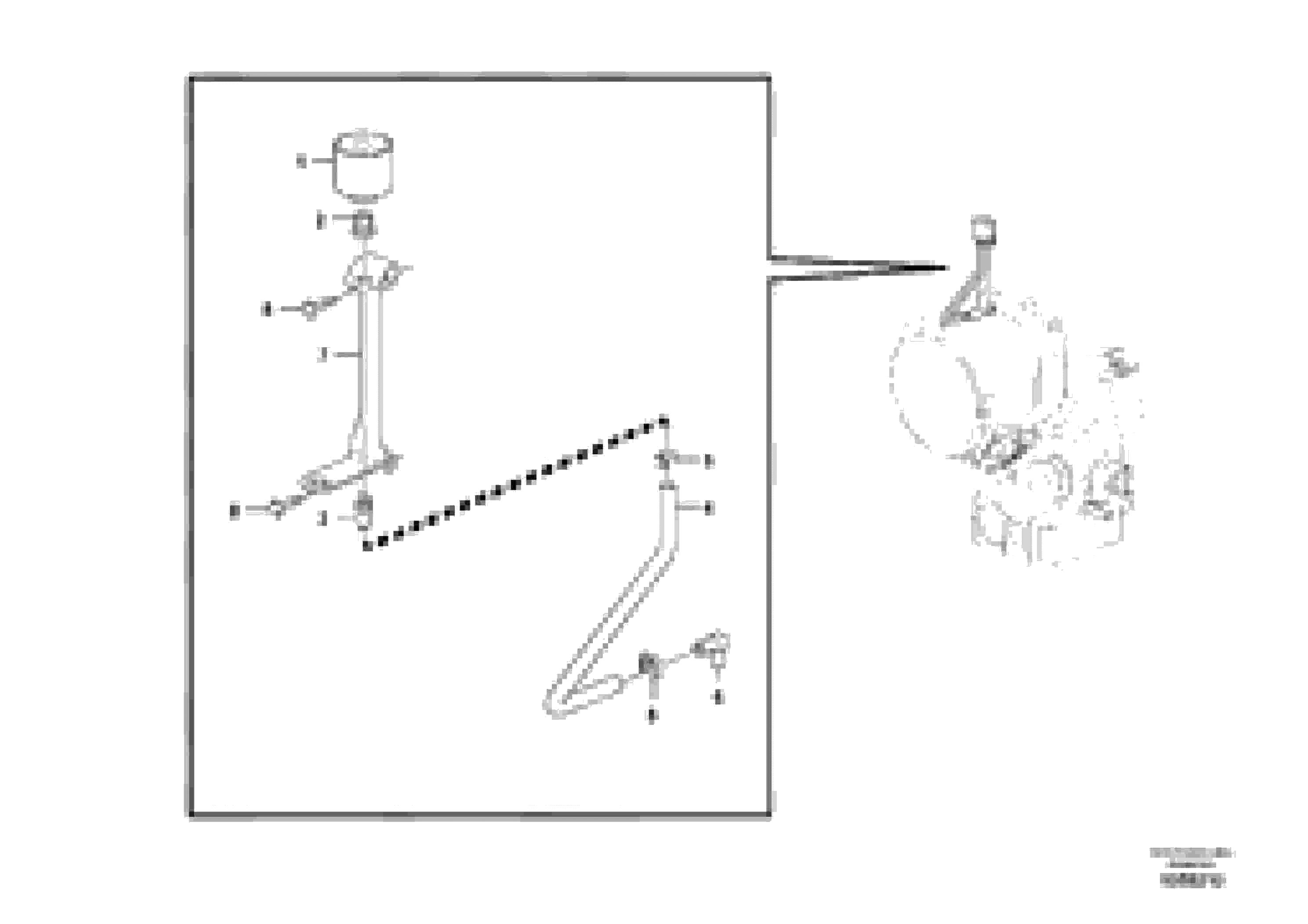 Схема запчастей Volvo L220G - 105494 Ventilation for transmission L220G