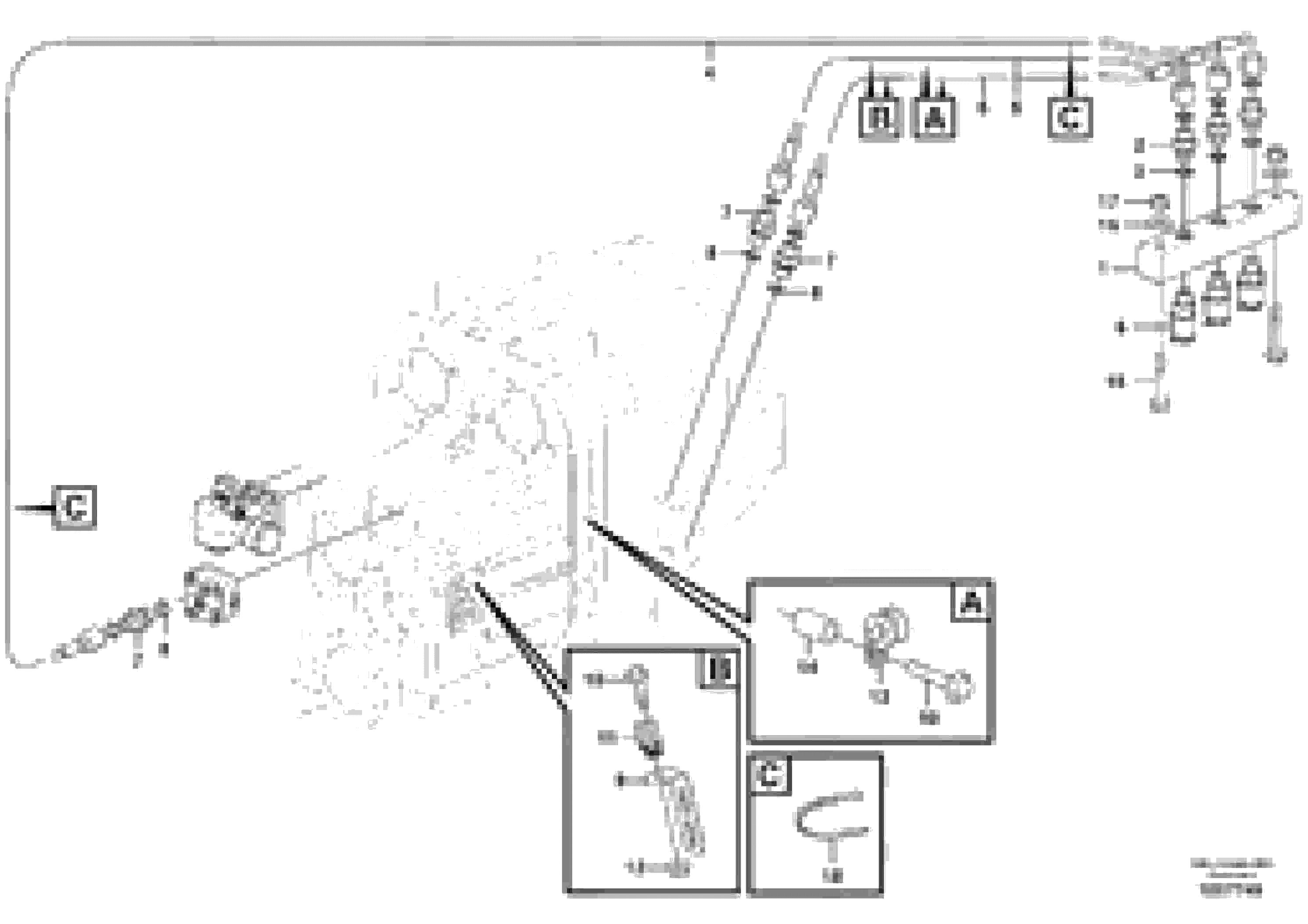 Схема запчастей Volvo L220G - 105516 Testing block L220G