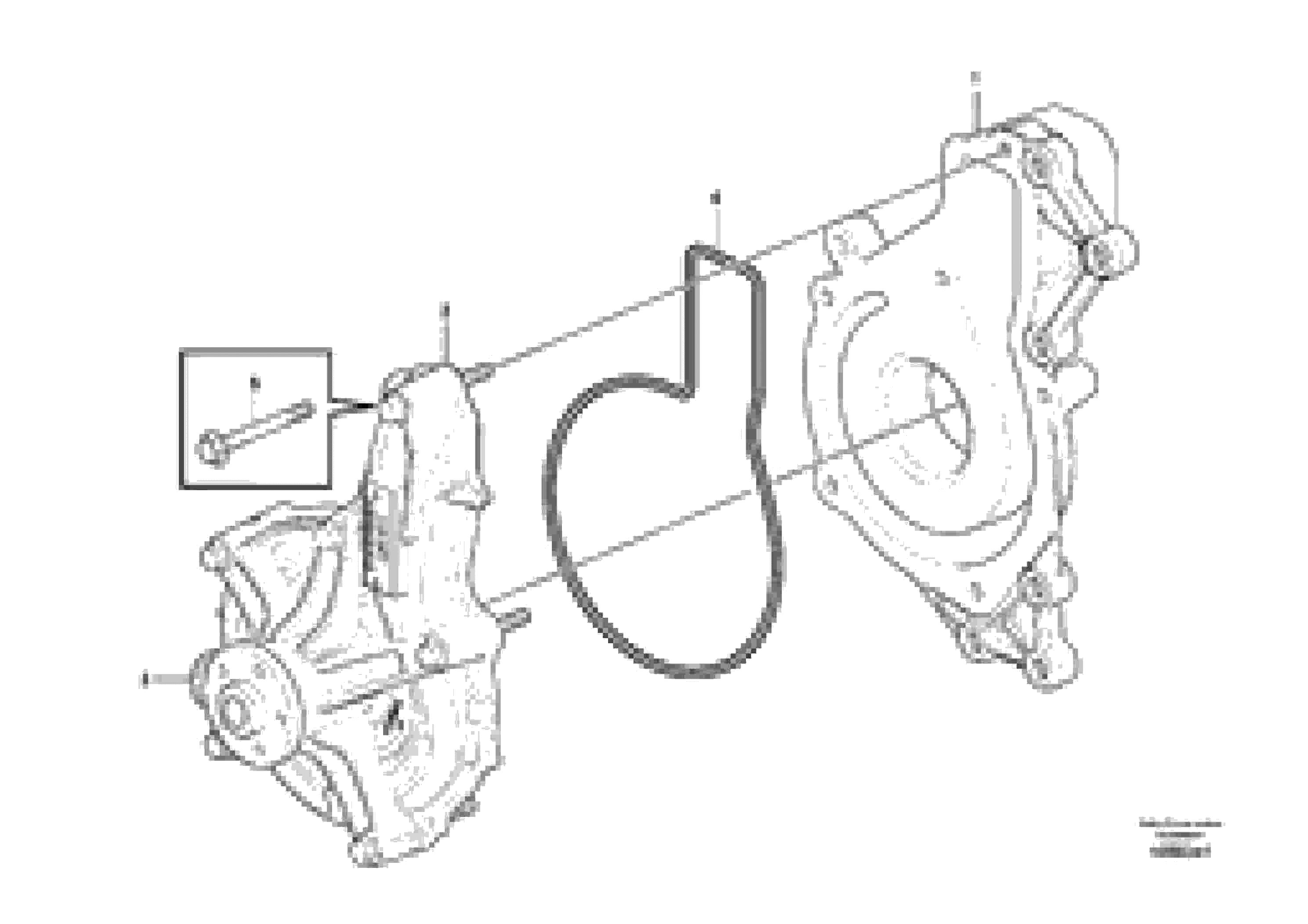 Схема запчастей Volvo L220G - 105861 Водяной насос L220G