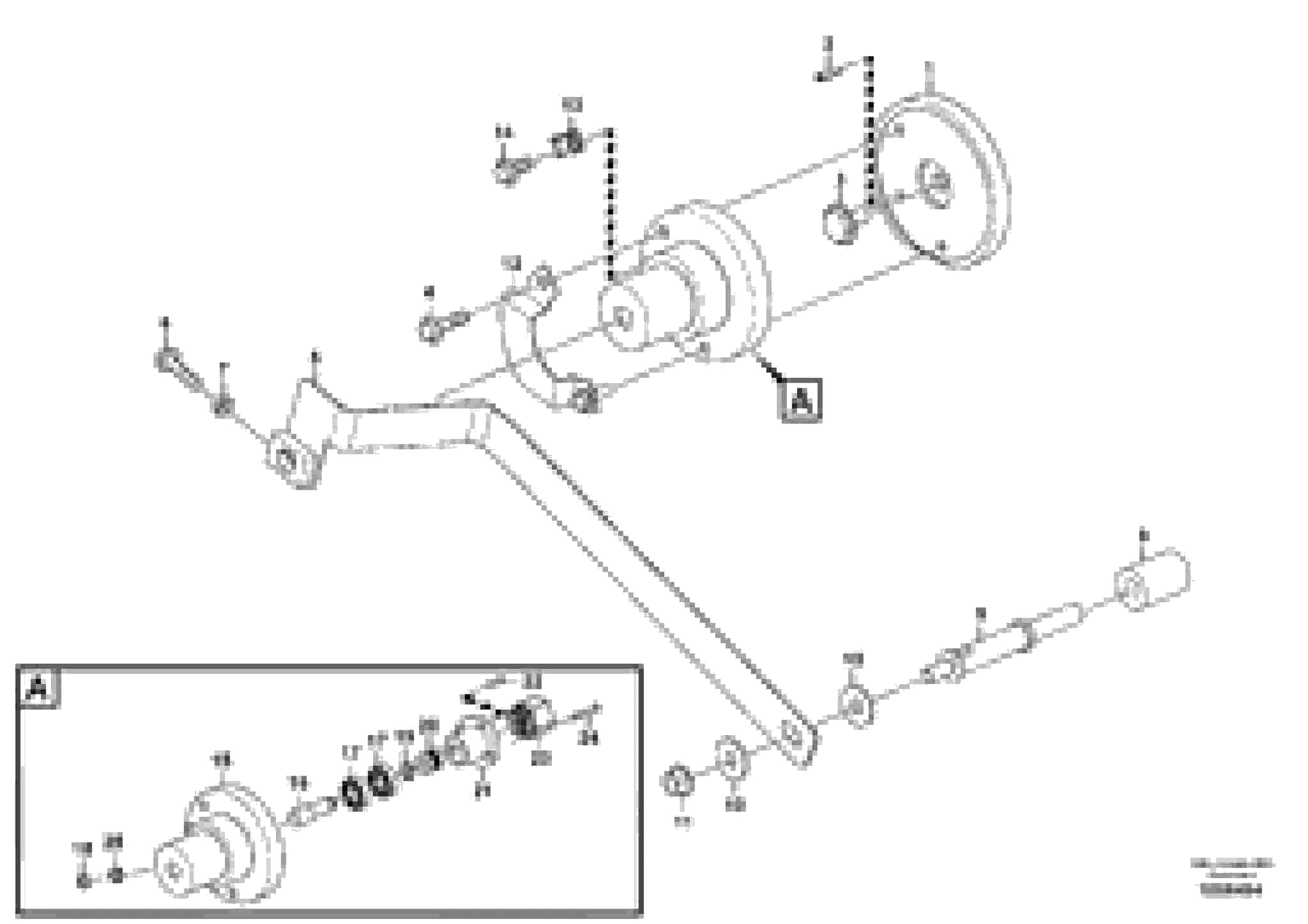 Схема запчастей Volvo L220G - 102849 Angle sensor L220G