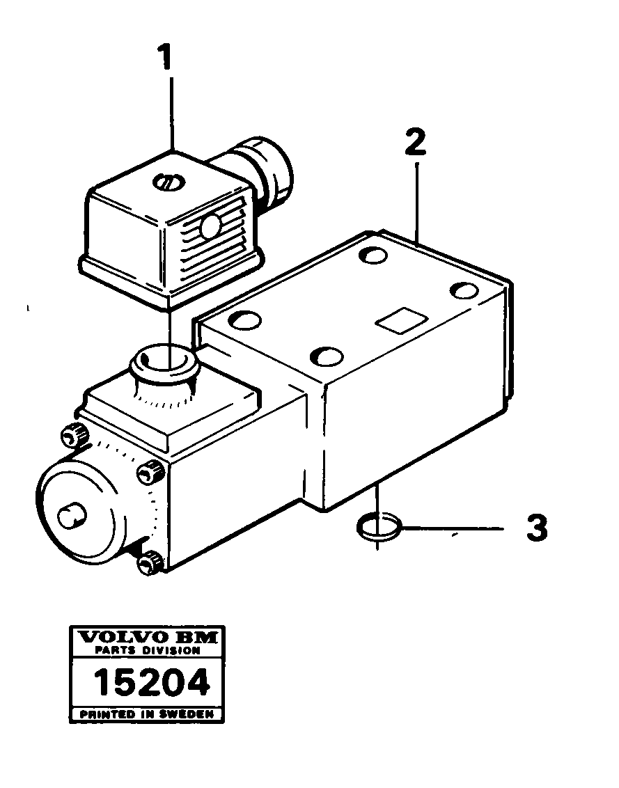 Схема запчастей Volvo 4300 4300 - 18582 Magnet valve 