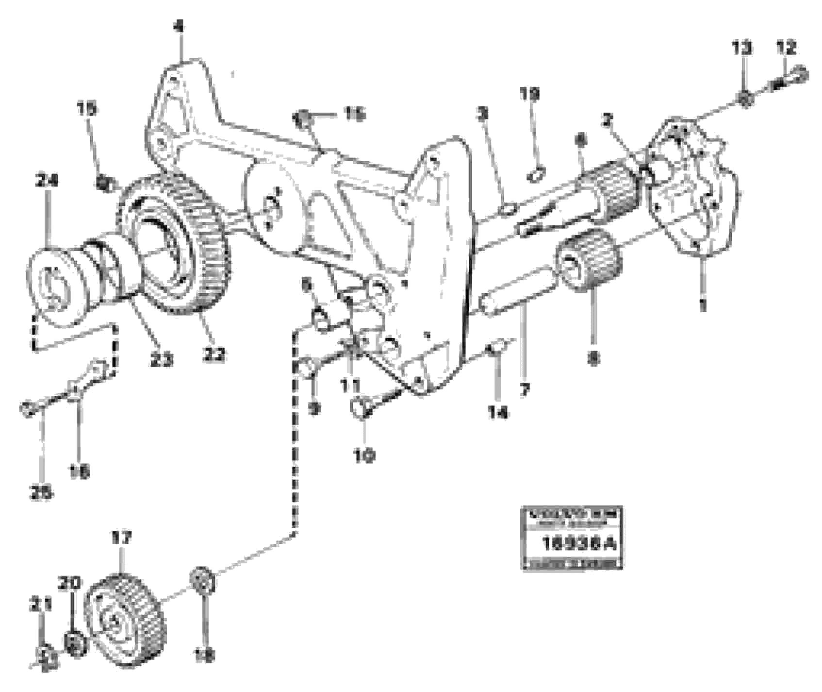 Схема запчастей Volvo 4300 4300 - 32271 Lubricating oil pump mo 53300- 