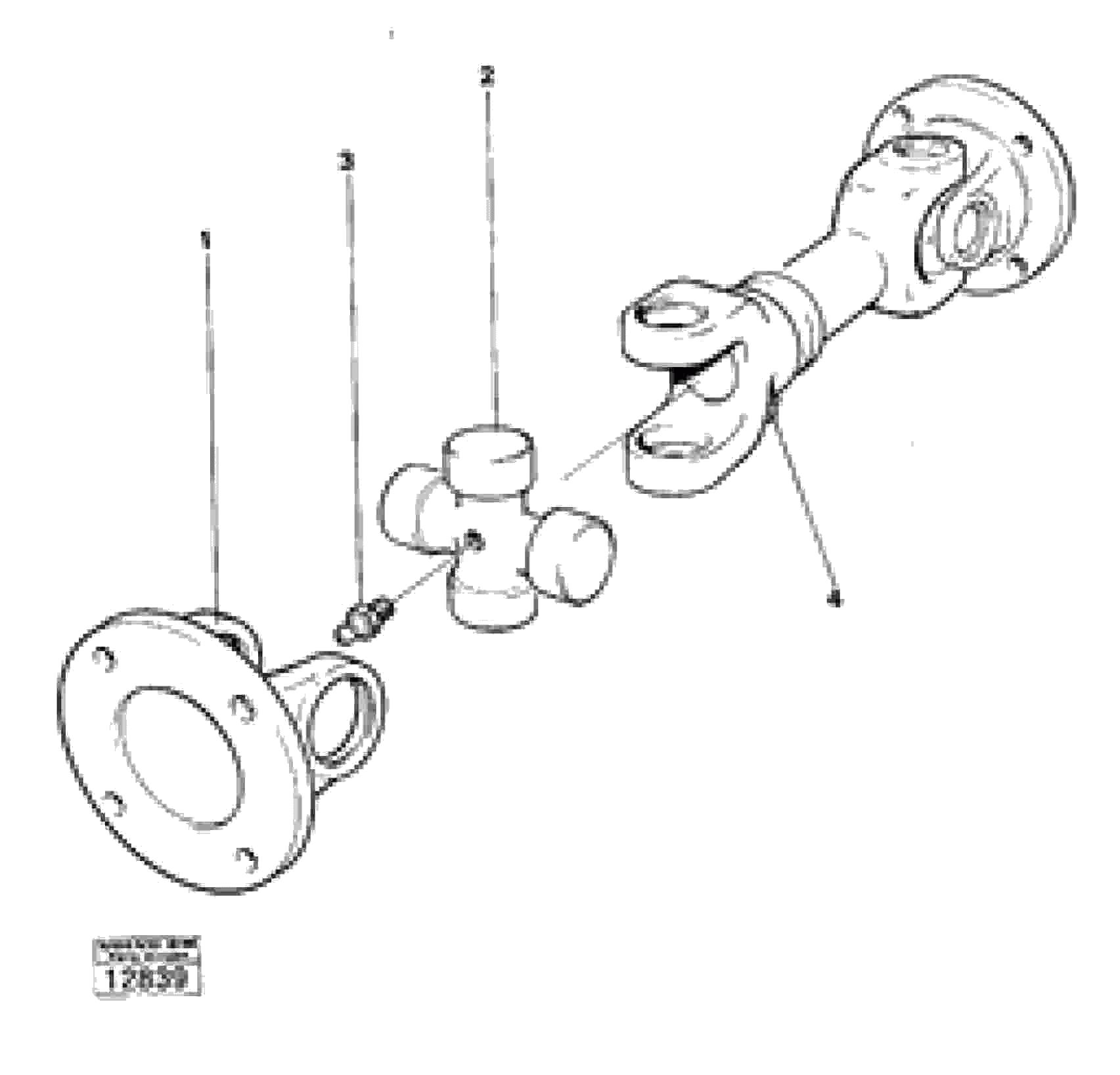 Схема запчастей Volvo 4300 4300 - 15420 Power shafts 