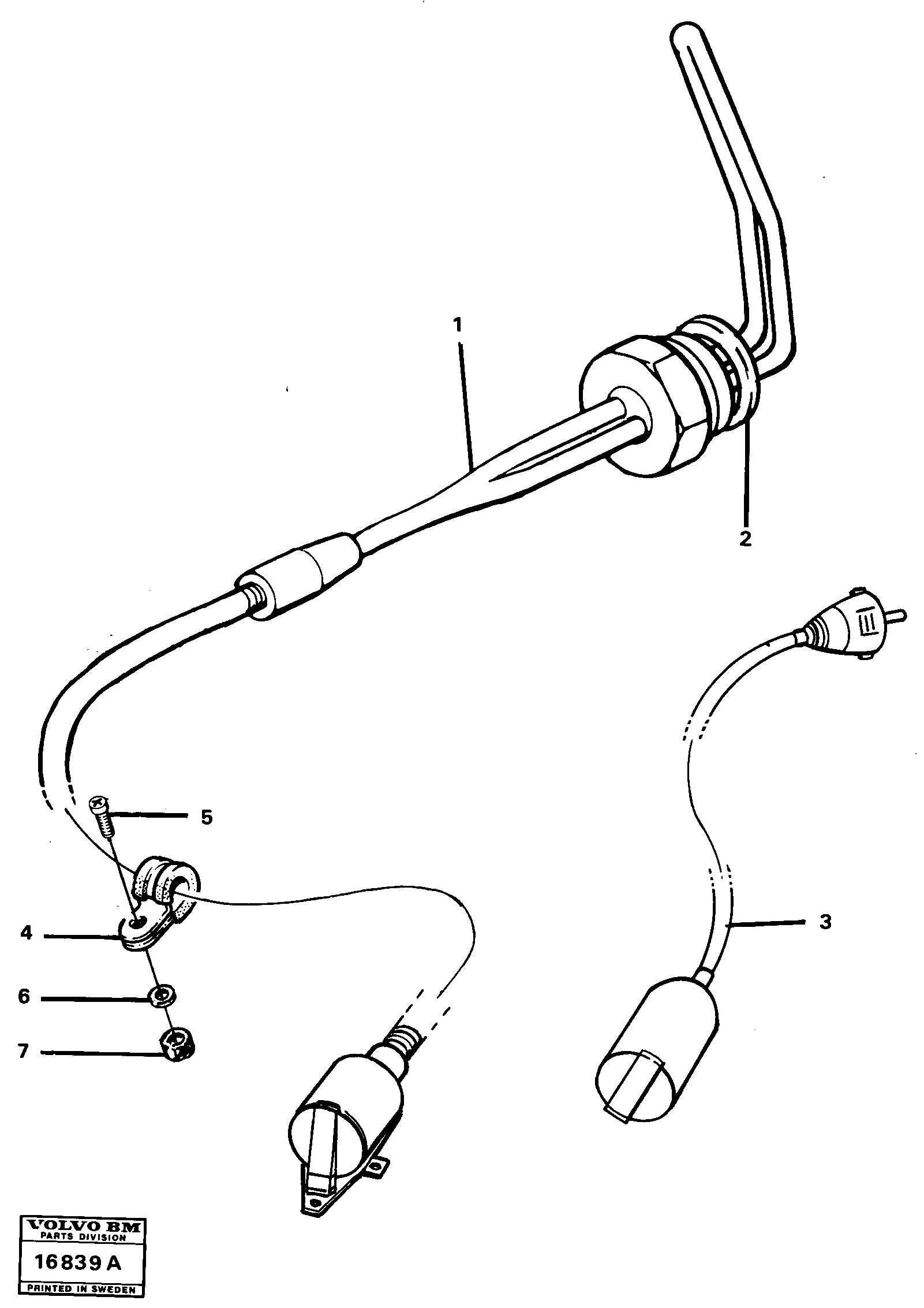 Схема запчастей Volvo 4400 4400 - 18481 Engine heater 9 8346 