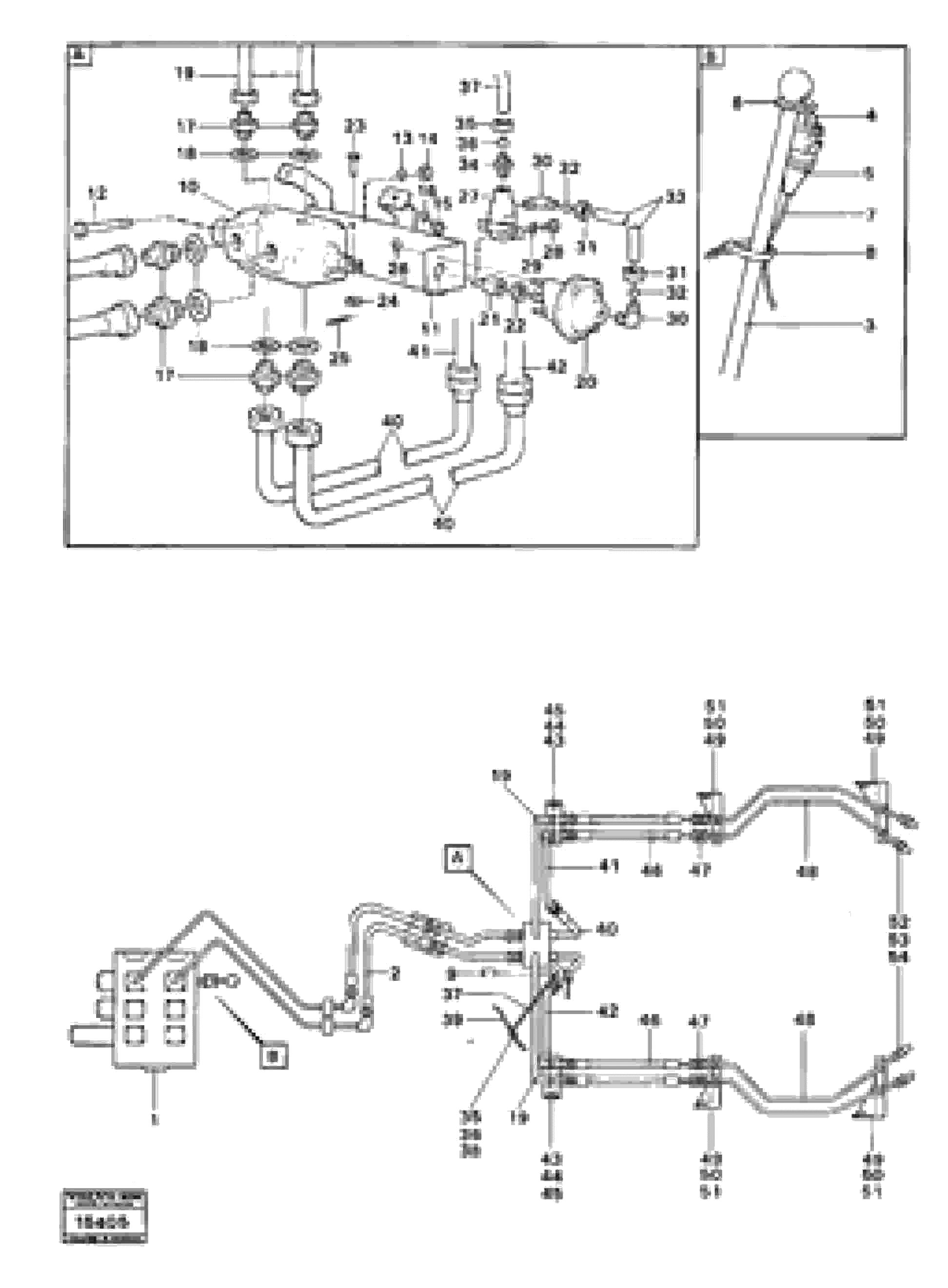 Схема запчастей Volvo 4400 4400 - 104711 4:th function 98208 