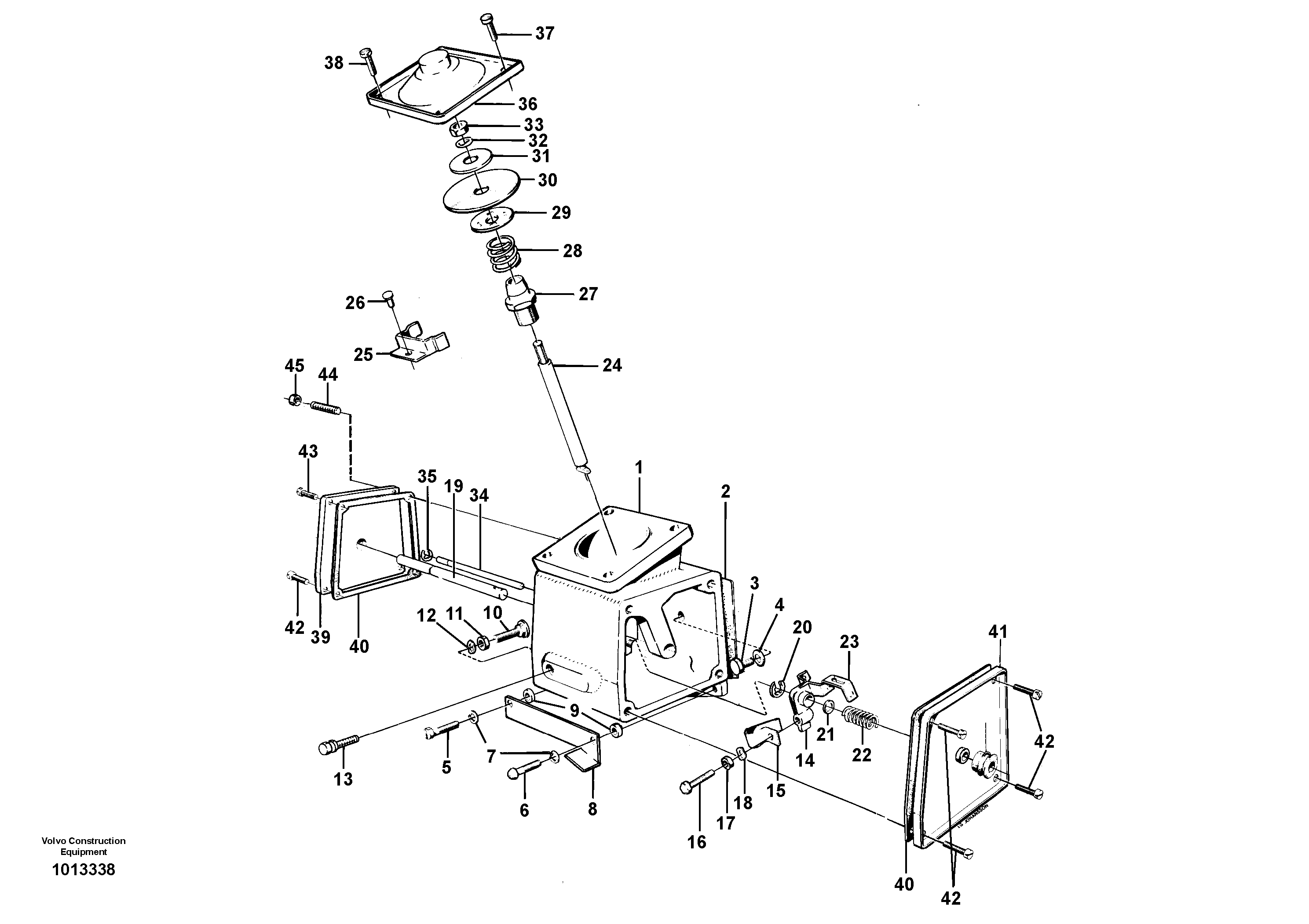 Схема запчастей Volvo 4500 4500 - 10369 Smoke limiter 