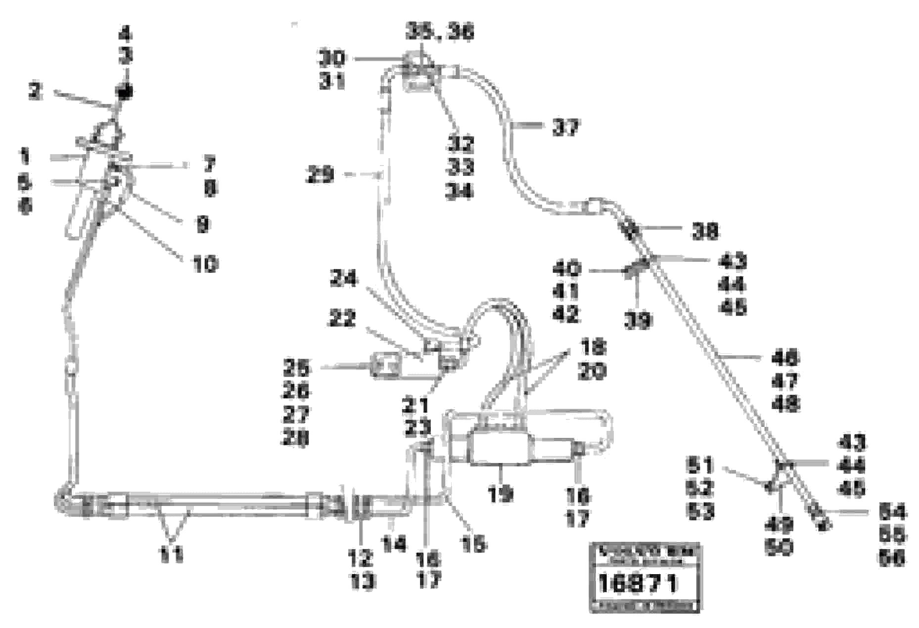 Схема запчастей Volvo 4500 4500 - 37560 3:rd function 98326 Tillv Nr -1955 