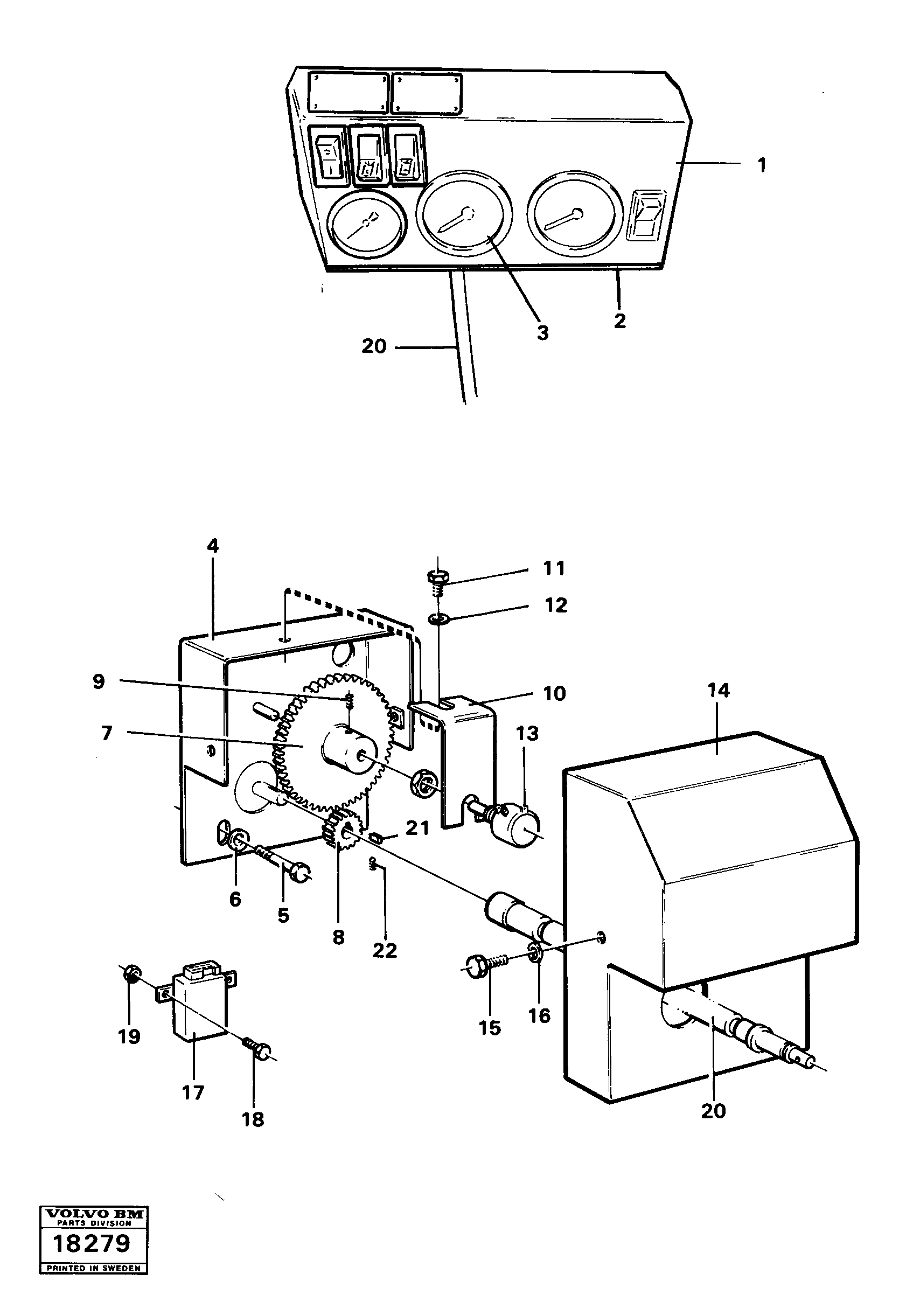 Схема запчастей Volvo 4200B 4200B - 38647 Flow meter 