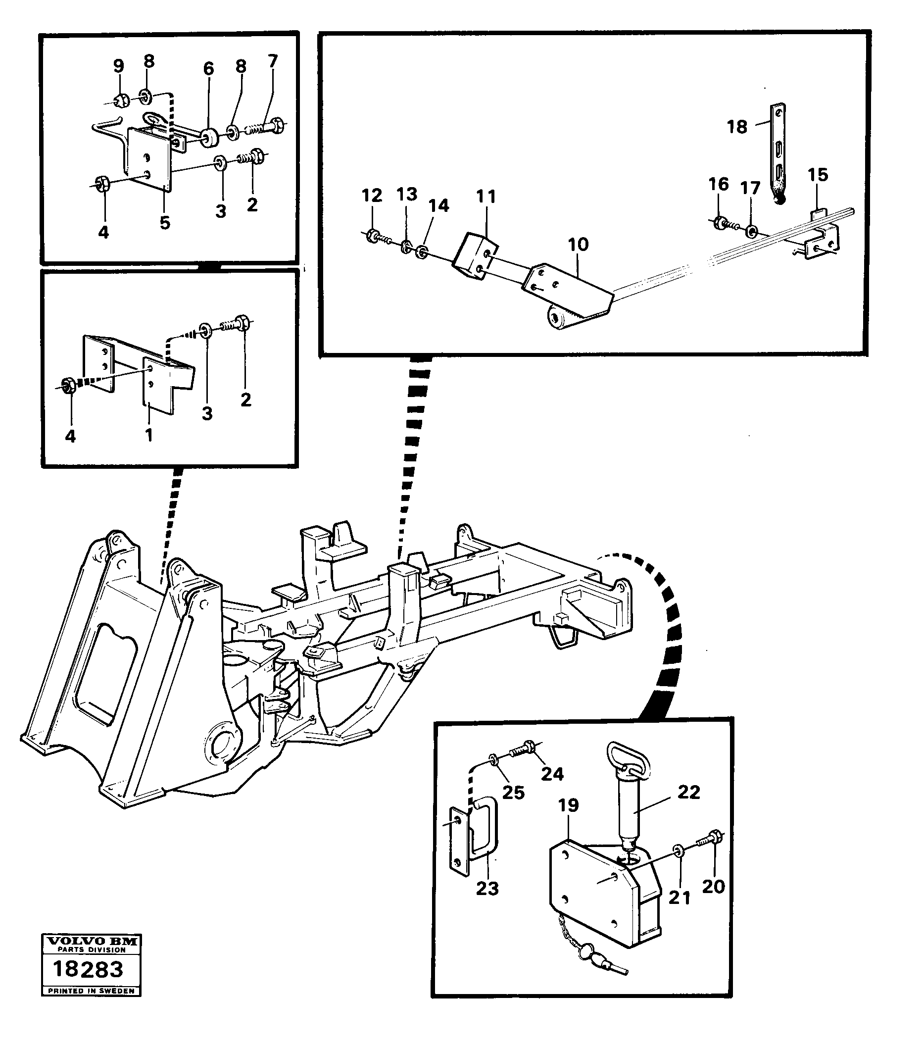 Схема запчастей Volvo 4200B 4200B - 40359 Equipment 