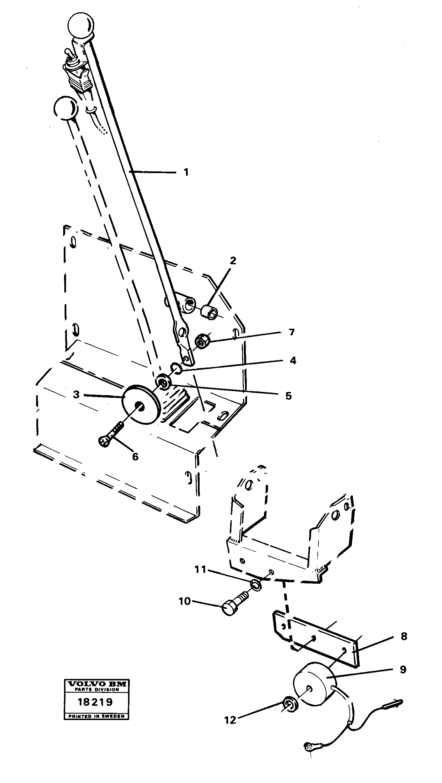 Схема запчастей Volvo 4200B 4200B - 97811 Controls 