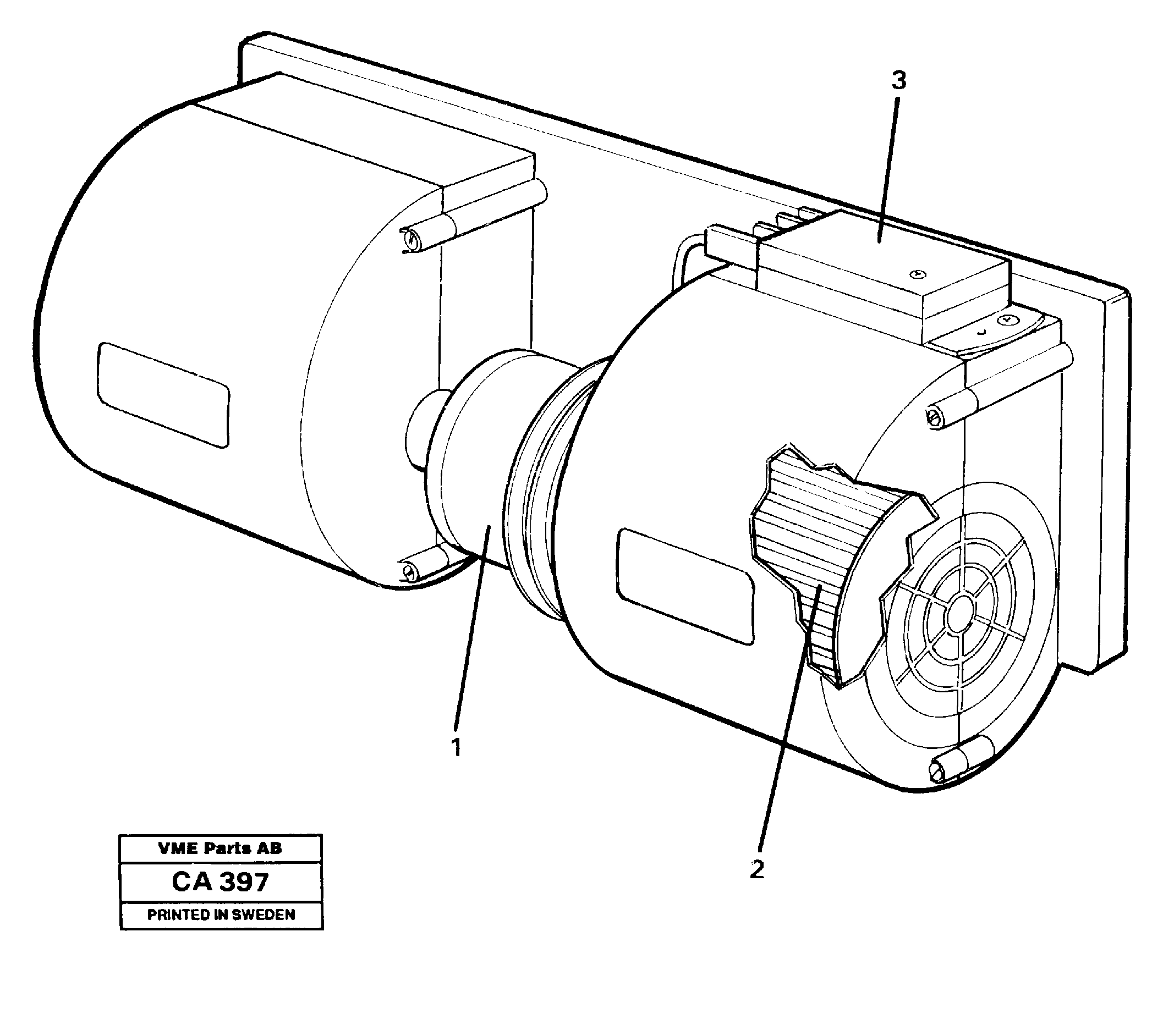 Схема запчастей Volvo 6300 6300 - 24923 Fan 