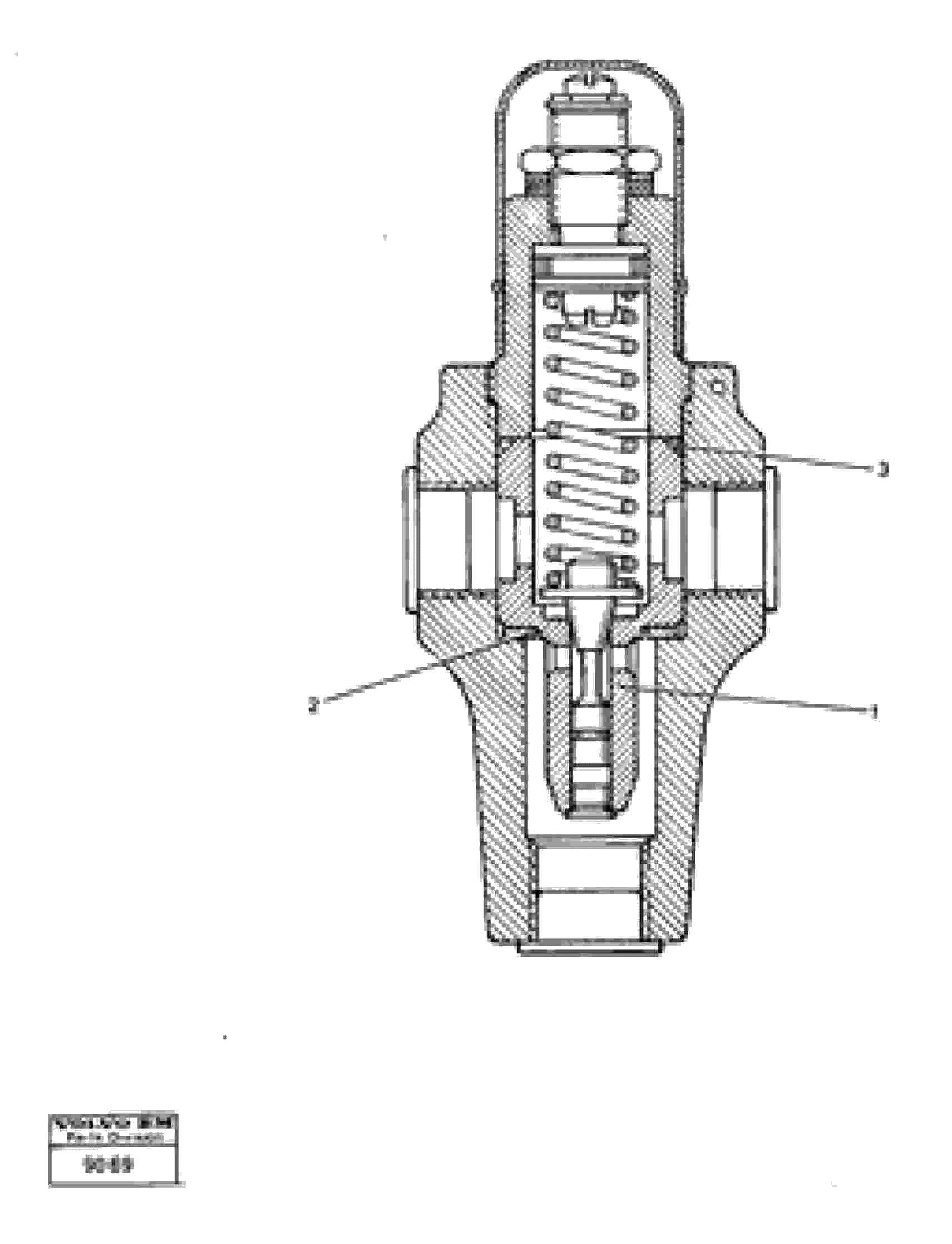 Схема запчастей Volvo 4600B 4600B - 20497 Pressure valve 