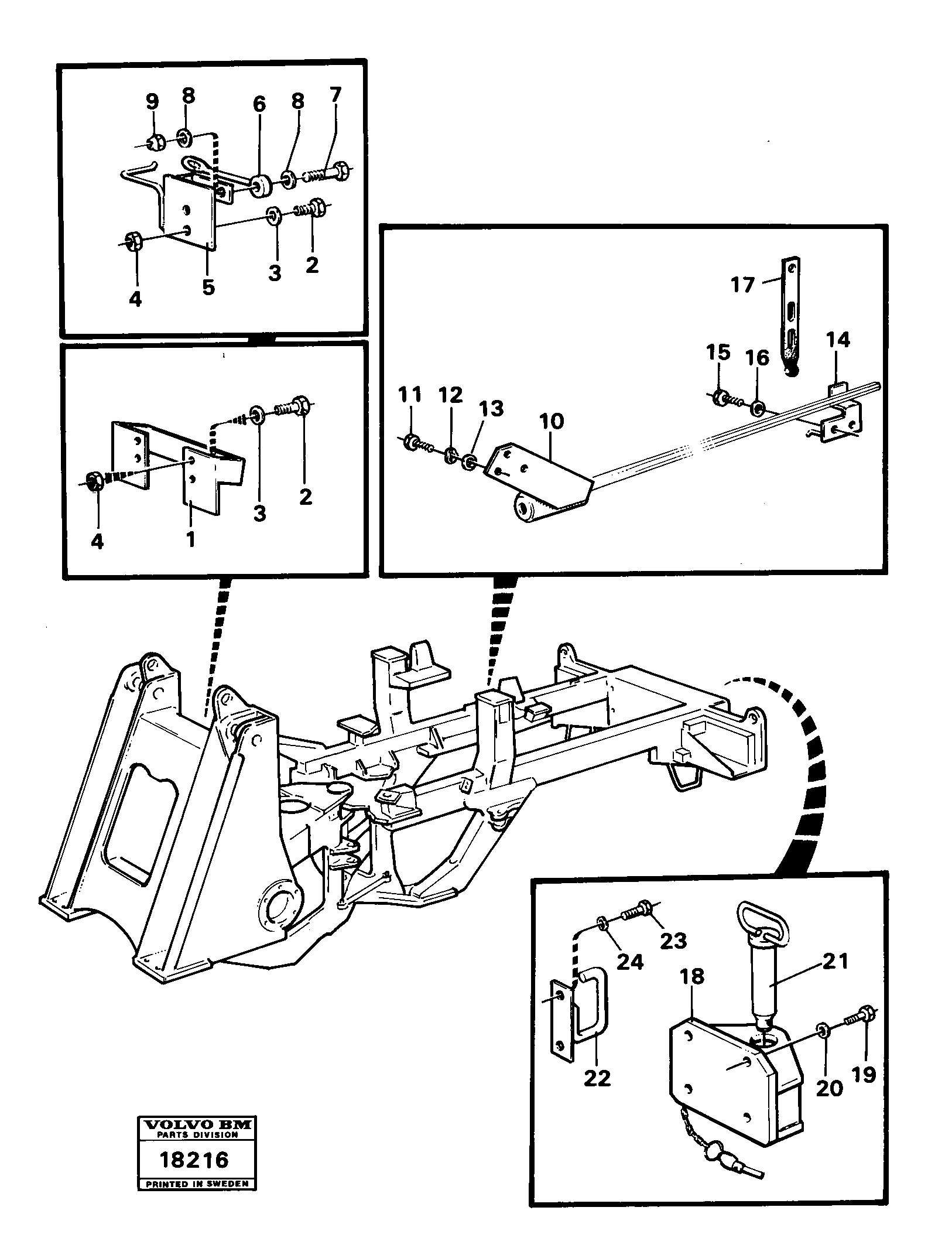 Схема запчастей Volvo 4300B 4300B - 40699 Equipment 