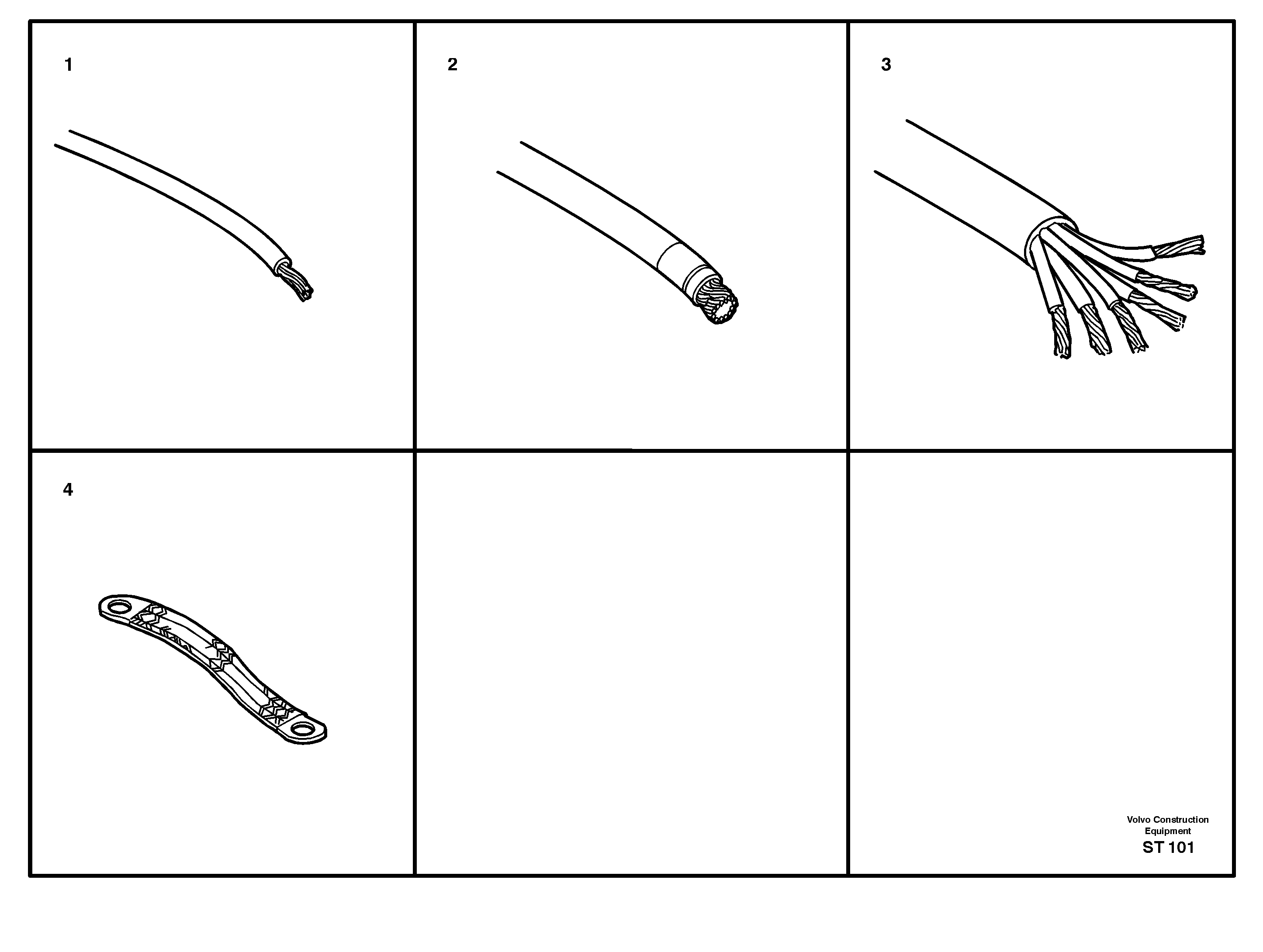 Схема запчастей Volvo T450D - 85481 Wires 