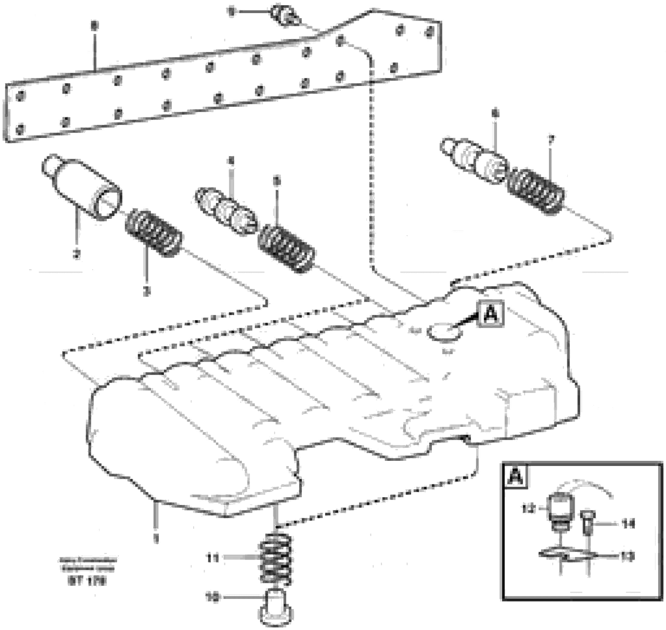 Схема запчастей Volvo T450D - 41829 Modulated valve 