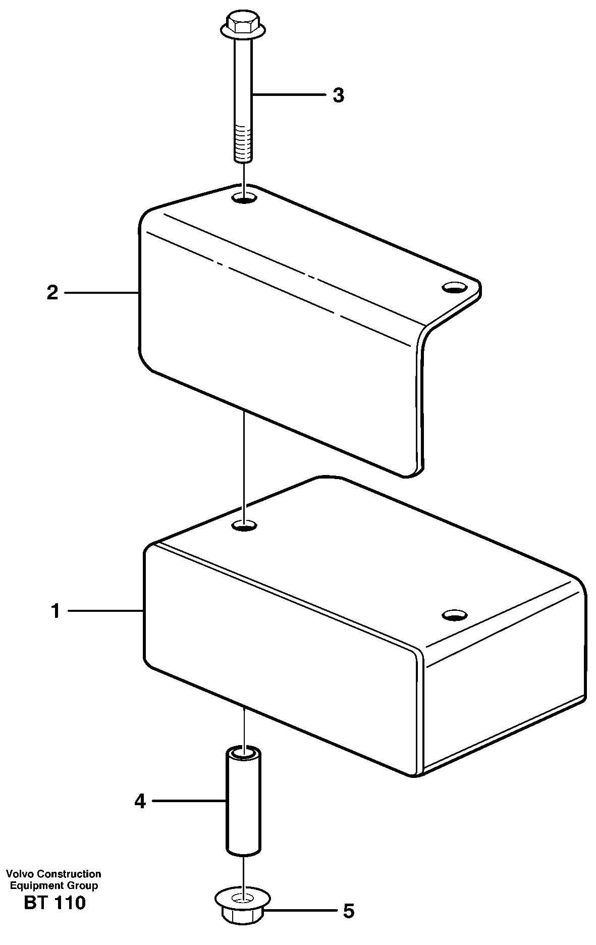 Схема запчастей Volvo T450D - 18229 Back-up warning unit 