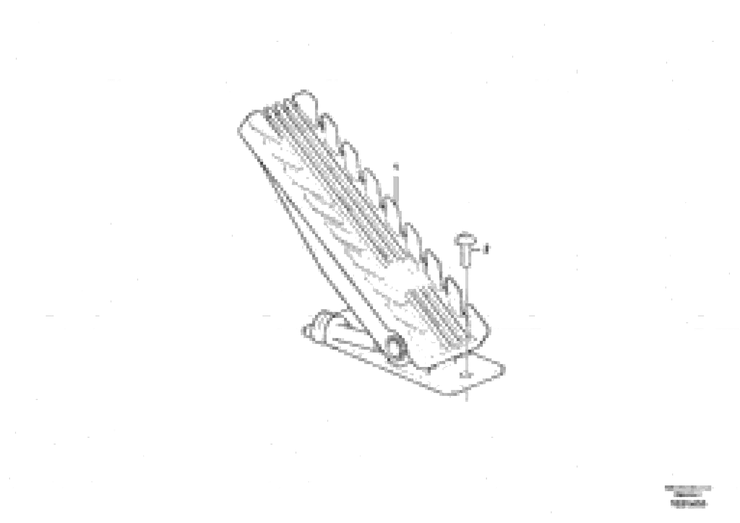 Схема запчастей Volvo A25E - 39827 Accelerator pedal 