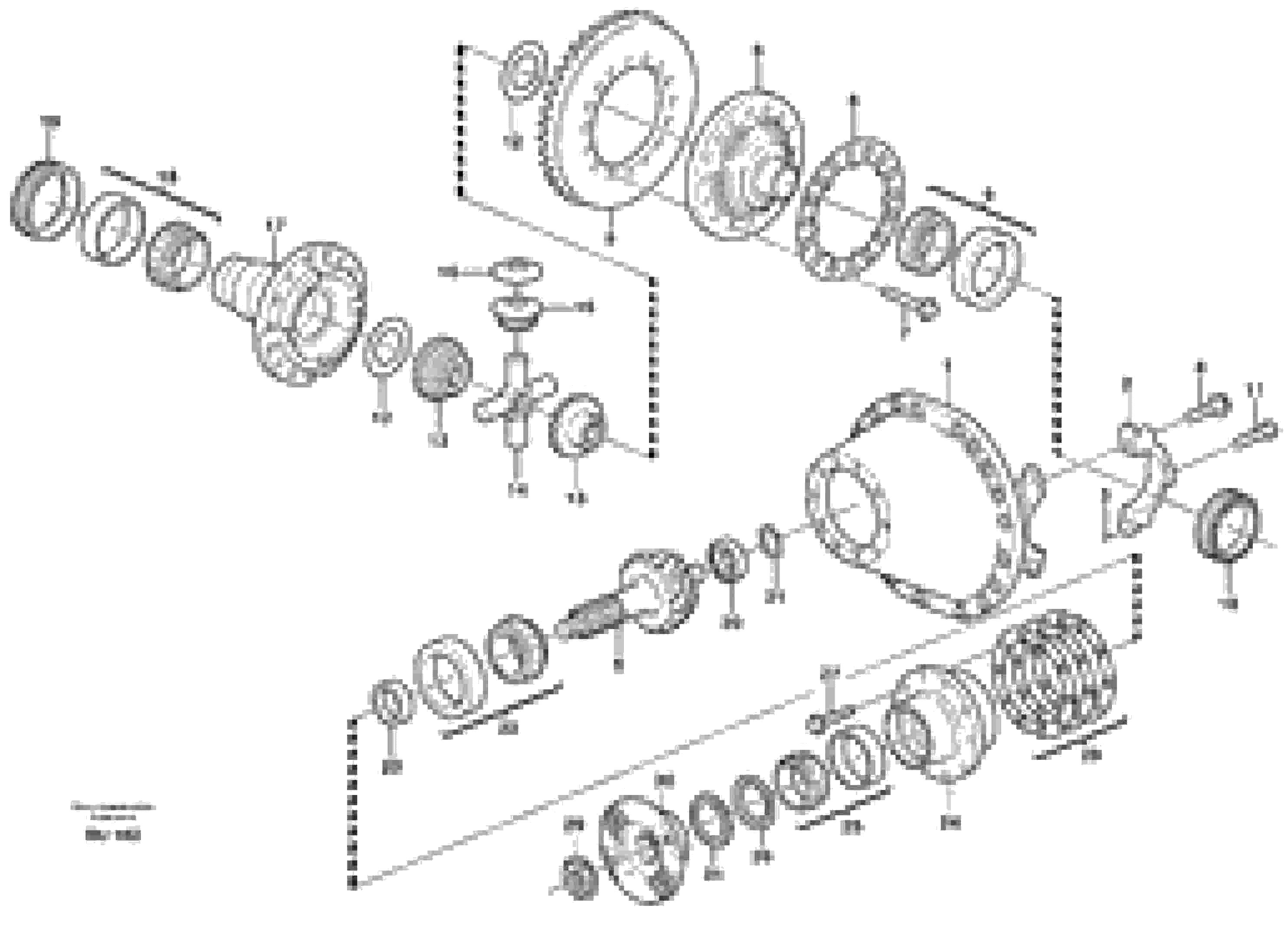 Схема запчастей Volvo A30E - 32449 Главная передача 