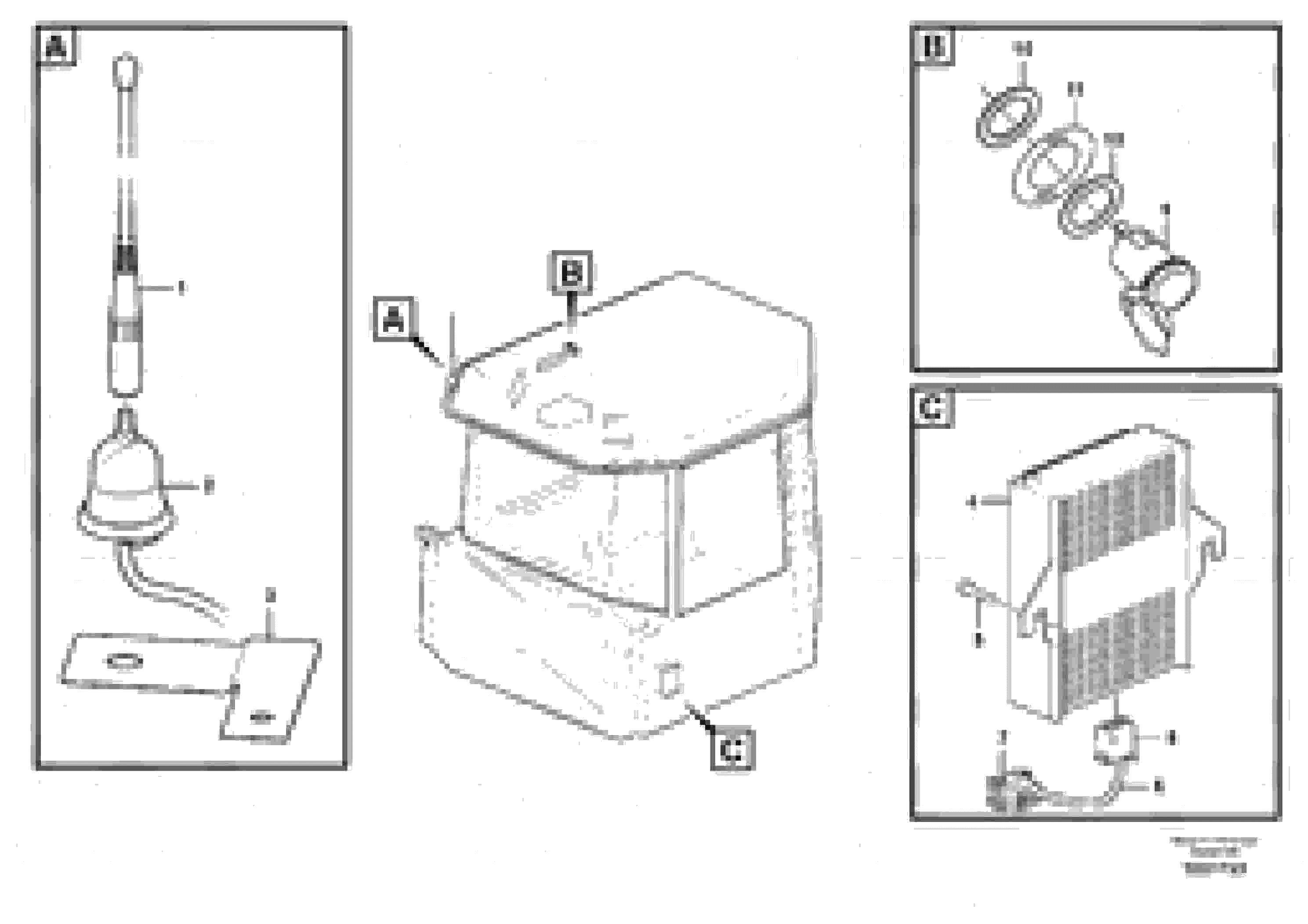 Схема запчастей Volvo A35E - 16568 Voltage converter and cable harness for radio 